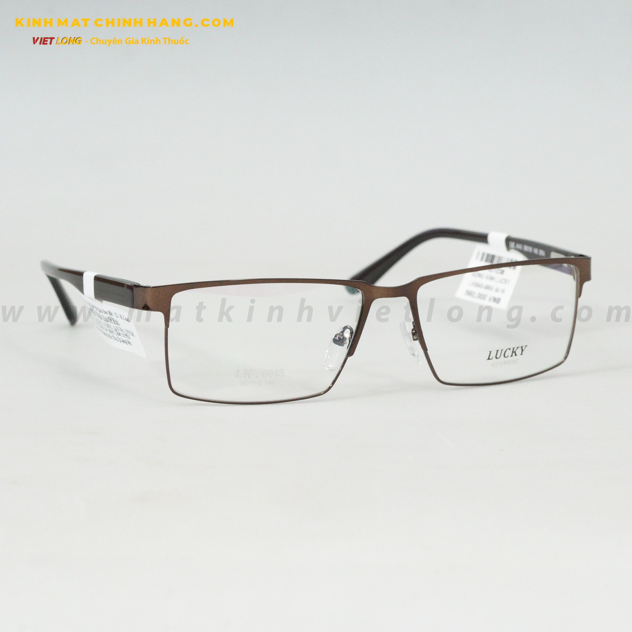 GỌNG KÍNH LUCKY LK6045-BRA 58-16