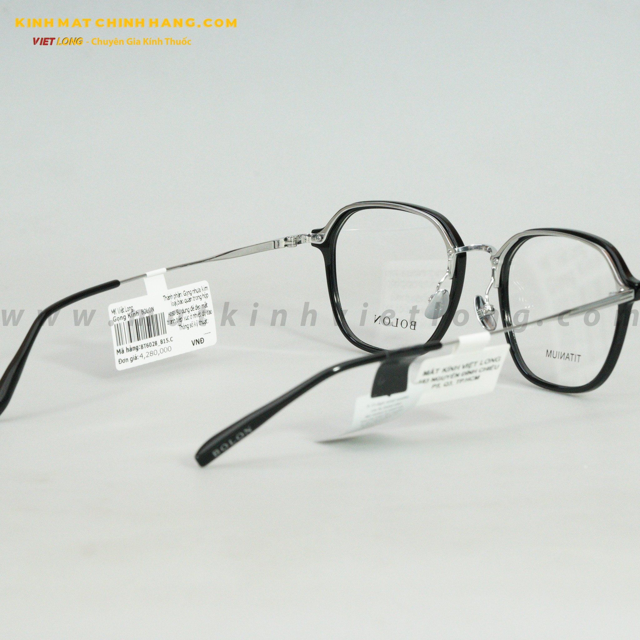 GỌNG KÍNH BOLON BT6028-B15 50-21