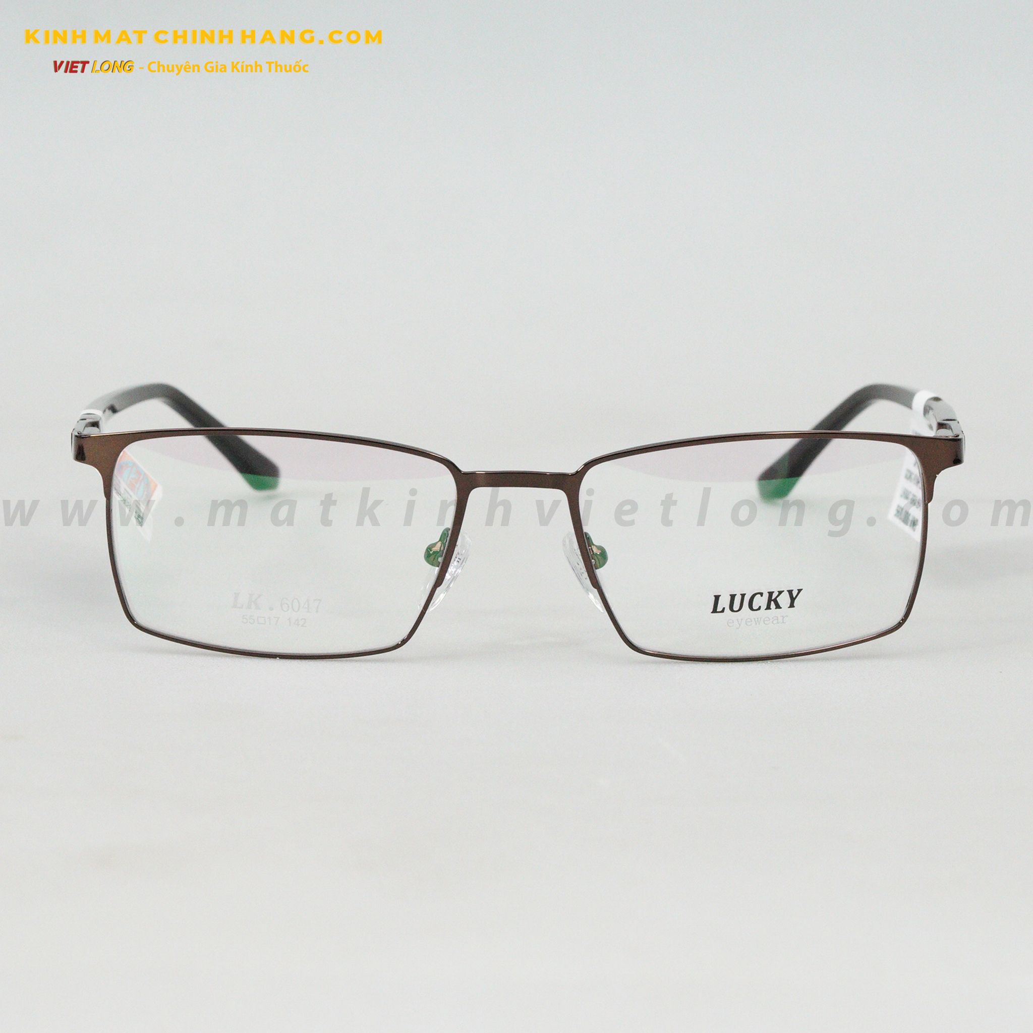 GỌNG KÍNH LUCKY LK6047-BRA 55-17