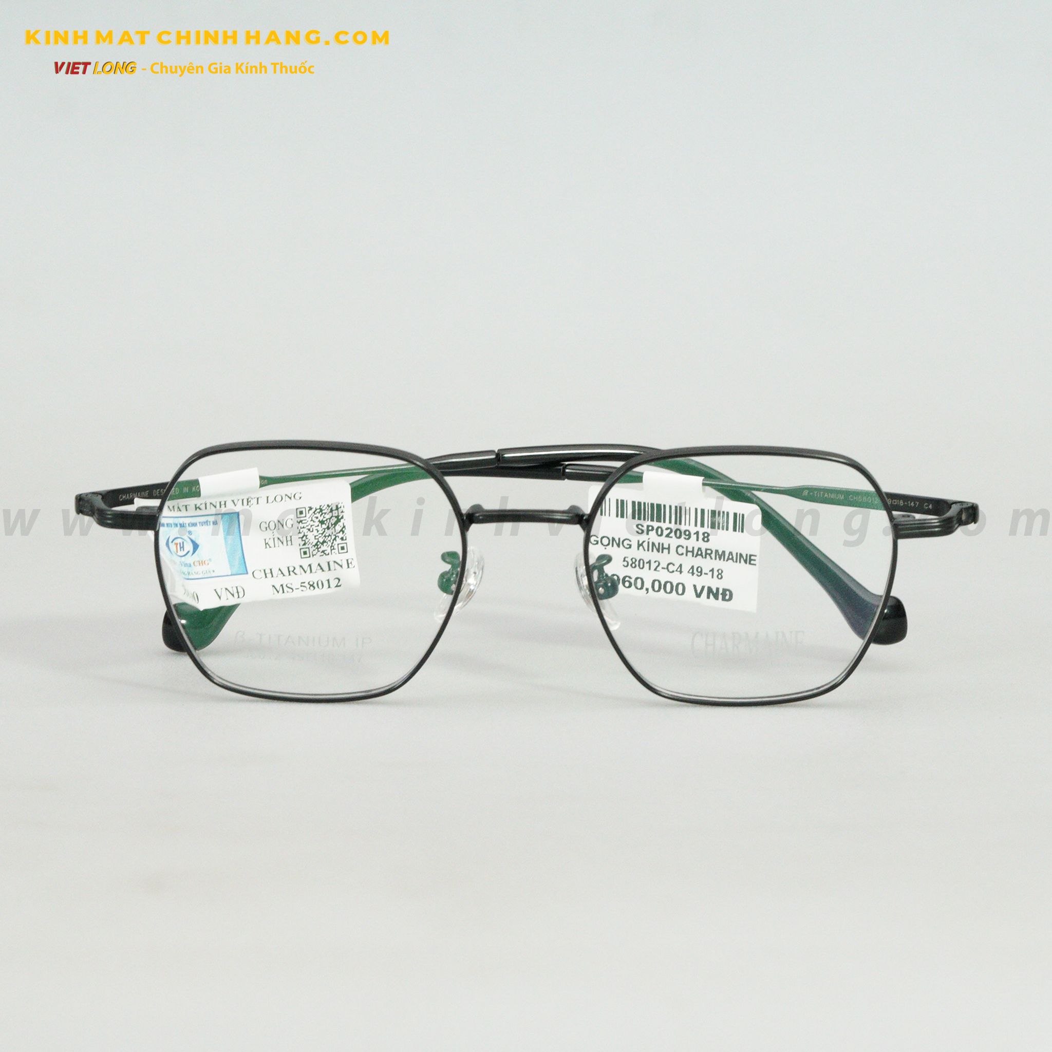 GỌNG KÍNH CHARMAINE 58012-C4 49-18