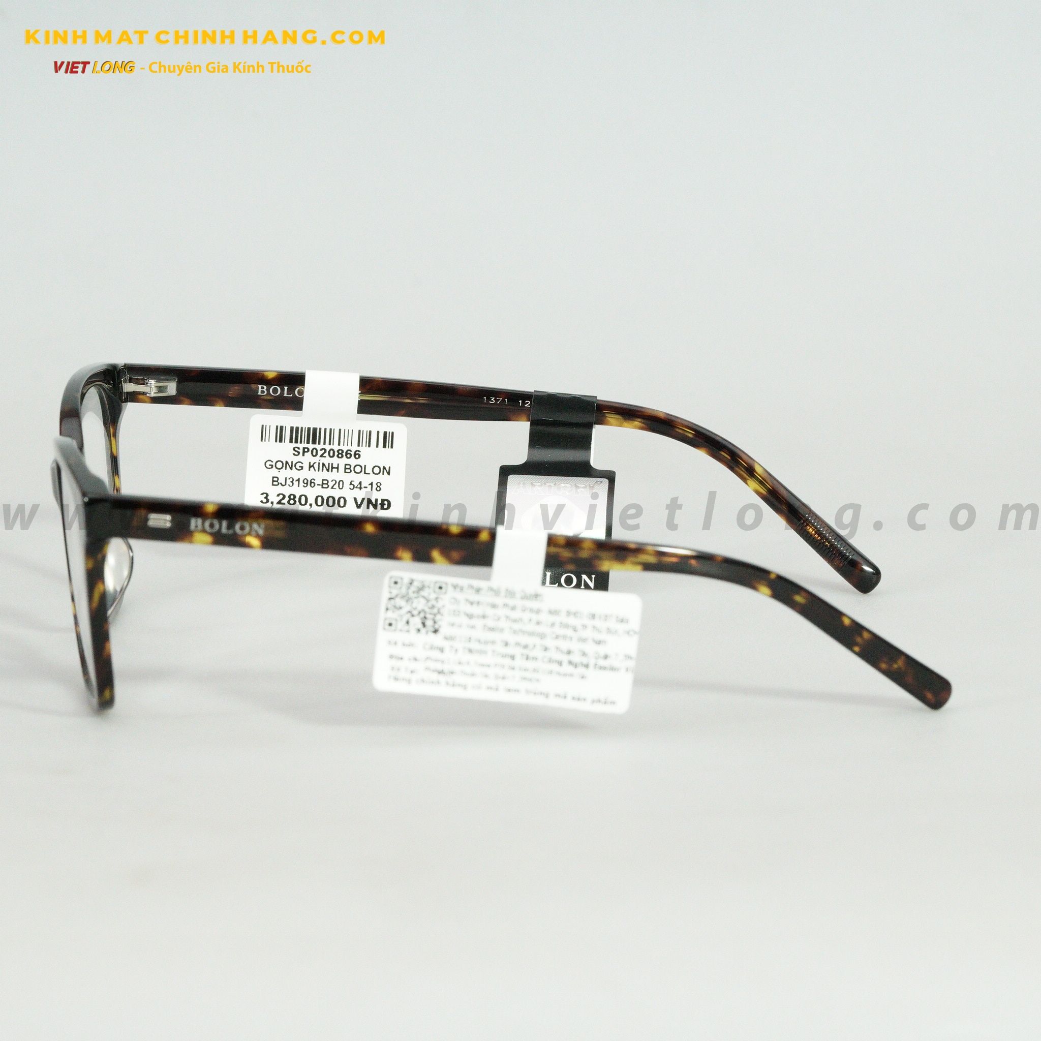 GỌNG KÍNH BOLON BJ3196-B20 54-18