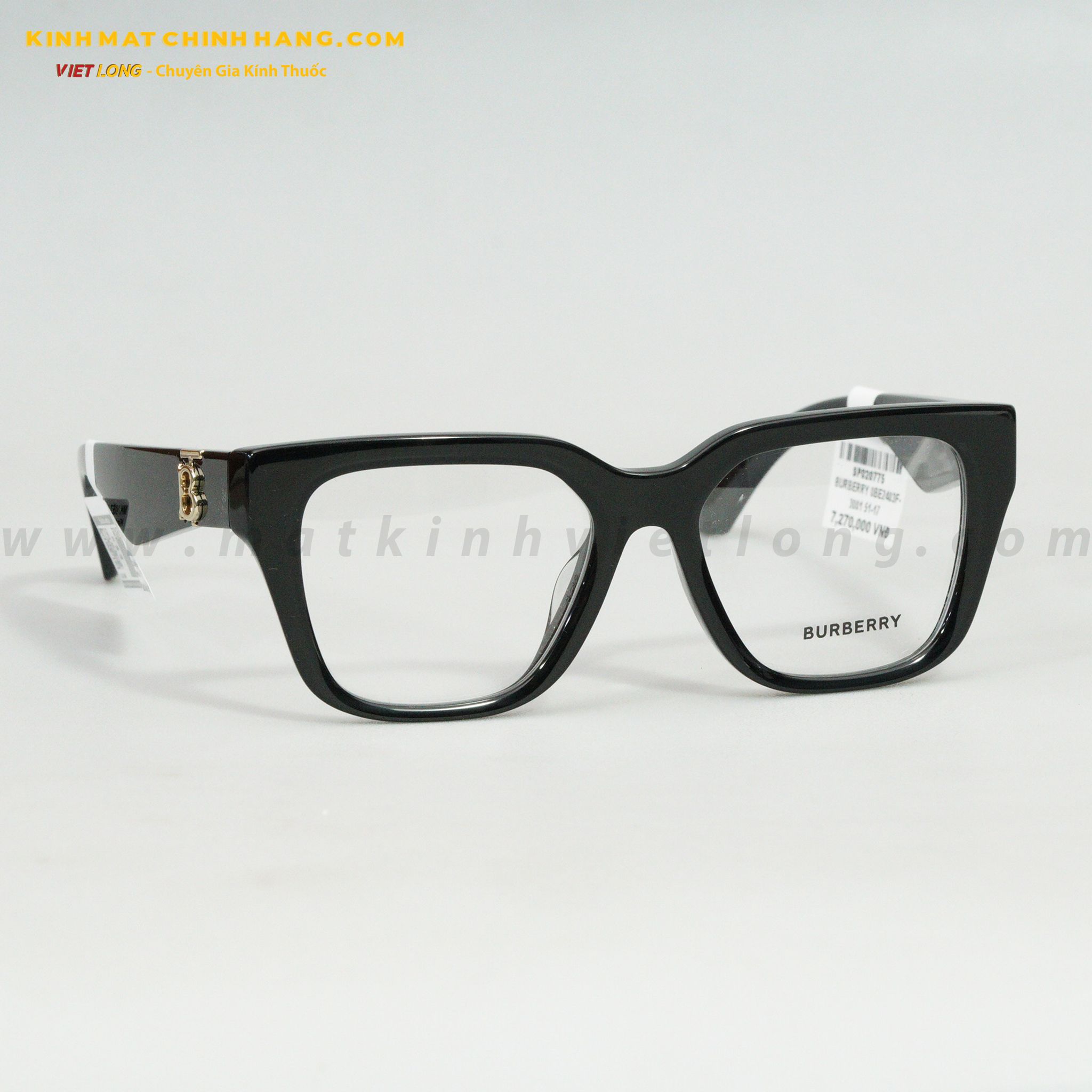 GỌNG KÍNH BURBERRY 0BE2403F-3001 51-17