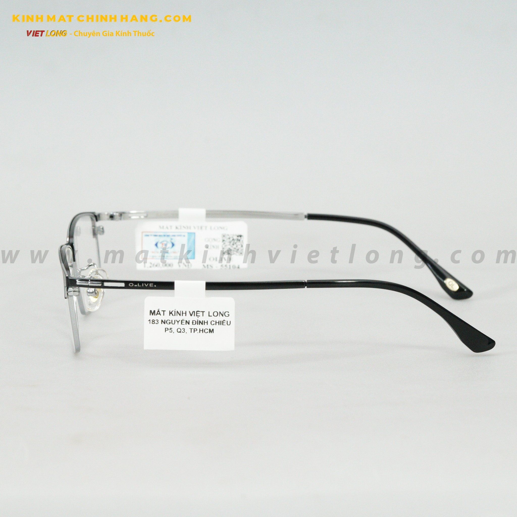 GỌNG KÍNH OLIVE MS-55104-C2 54-15