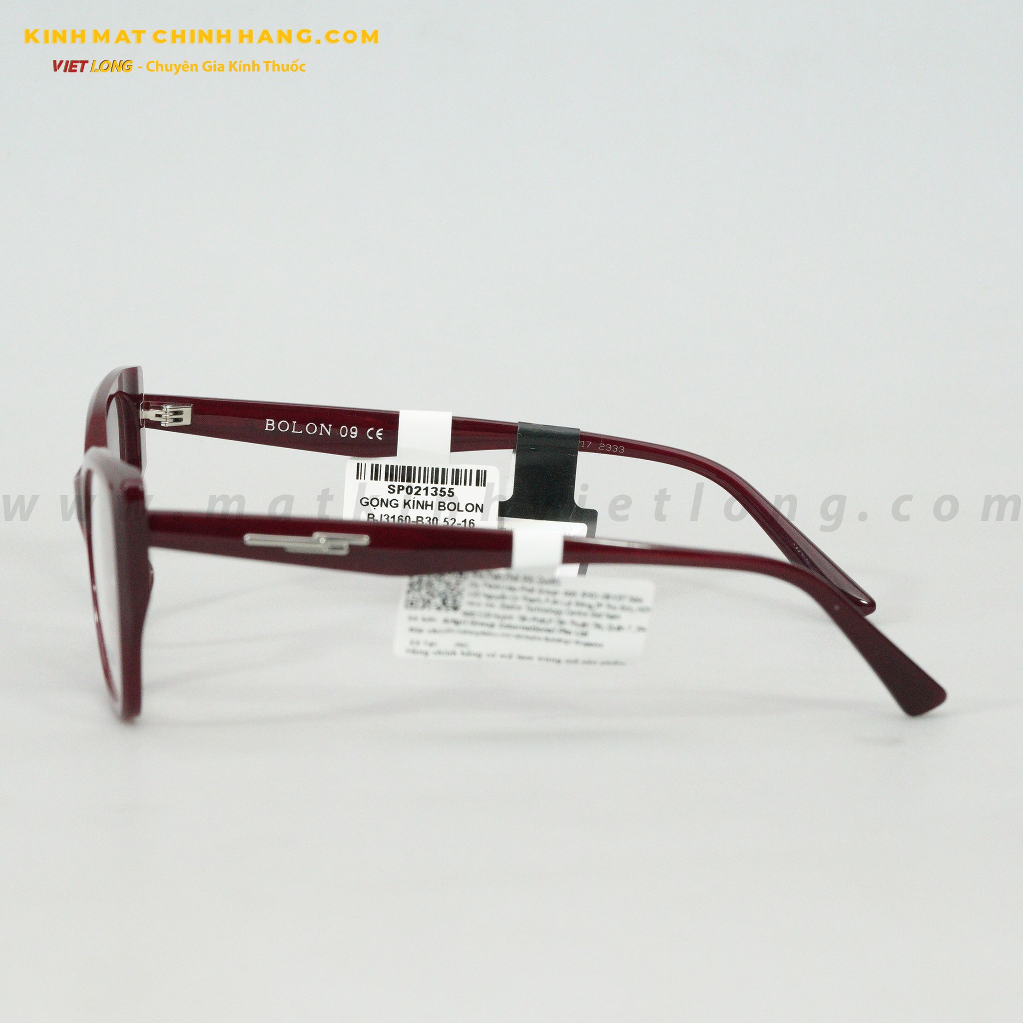 GỌNG KÍNH BOLON BJ3160-B30 52-16