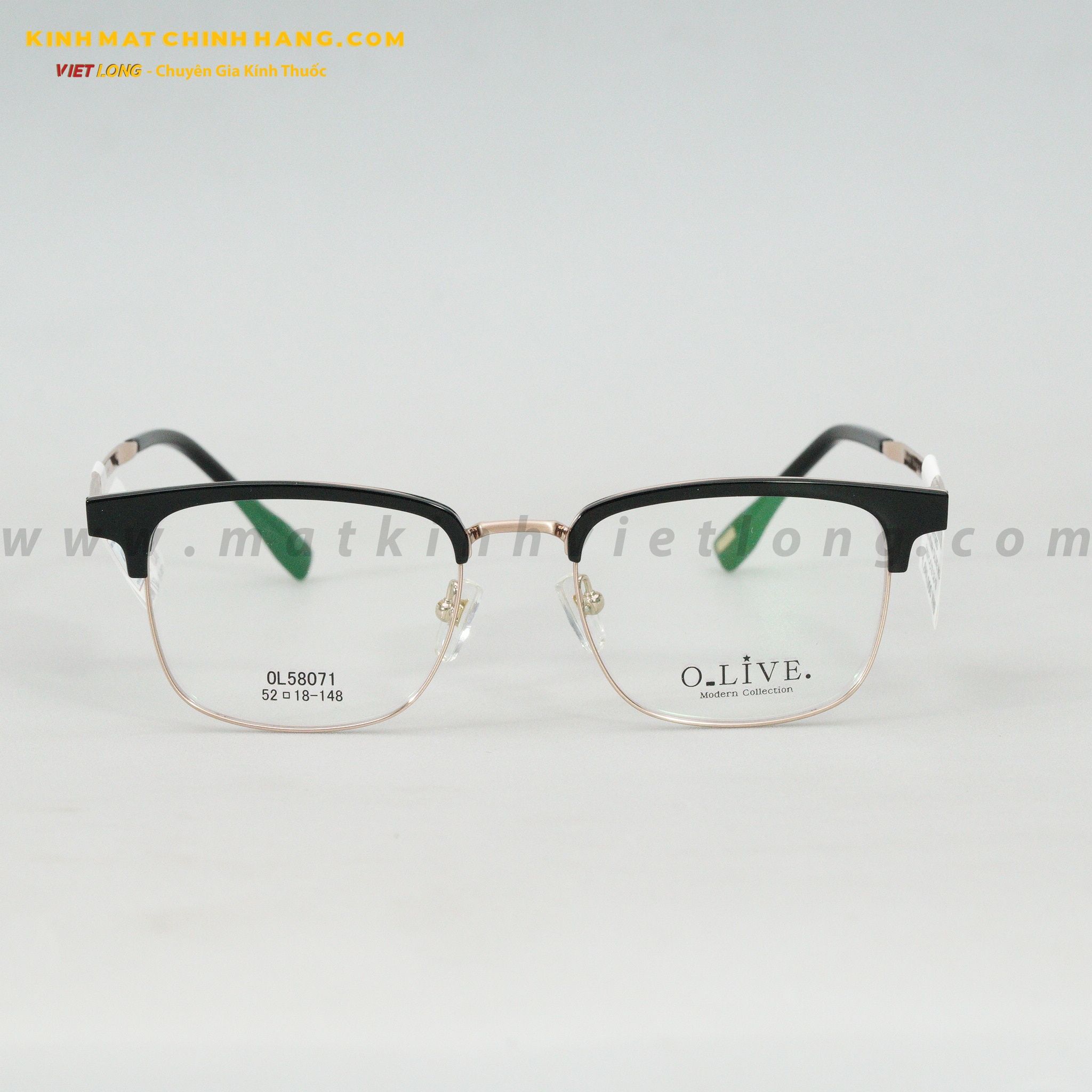 GỌNG KÍNH OLIVE MS-58071-C18 52-18