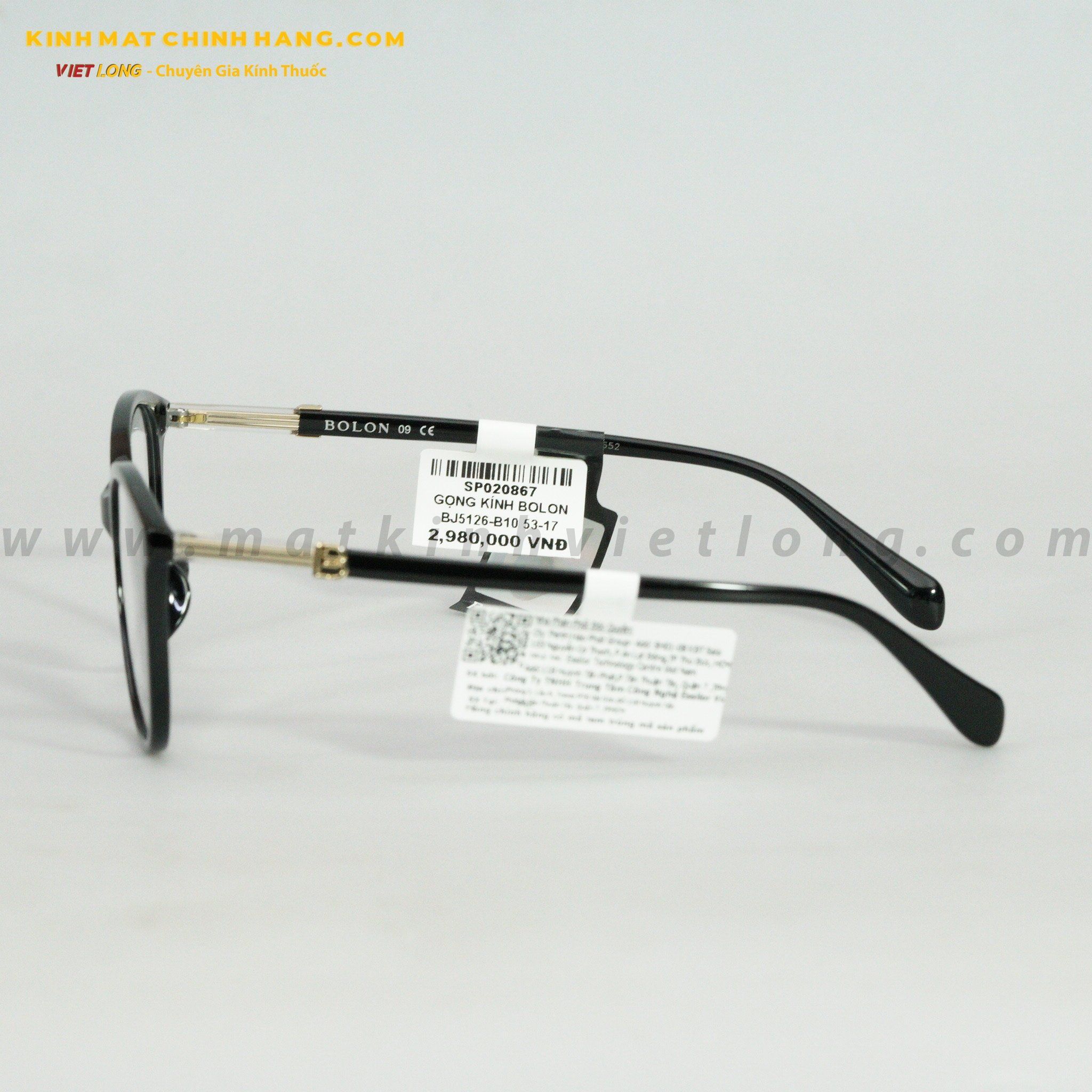 GỌNG KÍNH BOLON BJ5126-B10 53-17