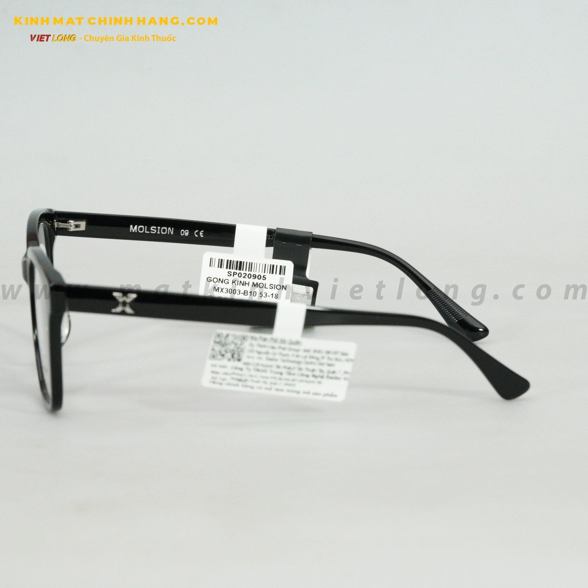 GỌNG KÍNH MOLSION MX3003-B10 53-18
