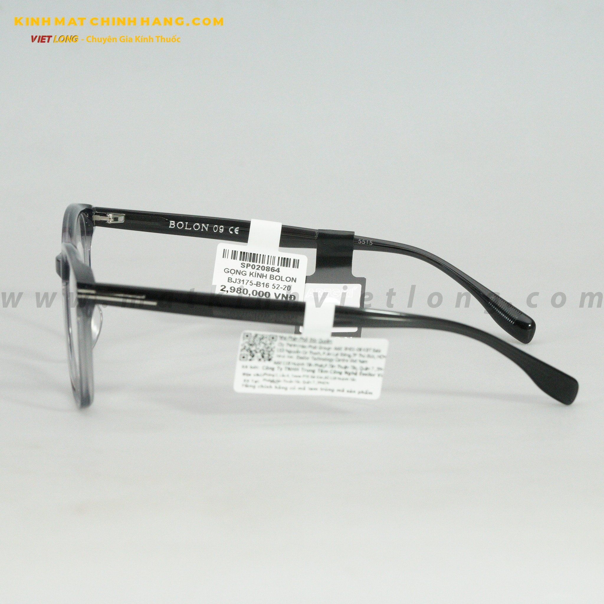 GỌNG KÍNH BOLON BJ3175-B16 52-20