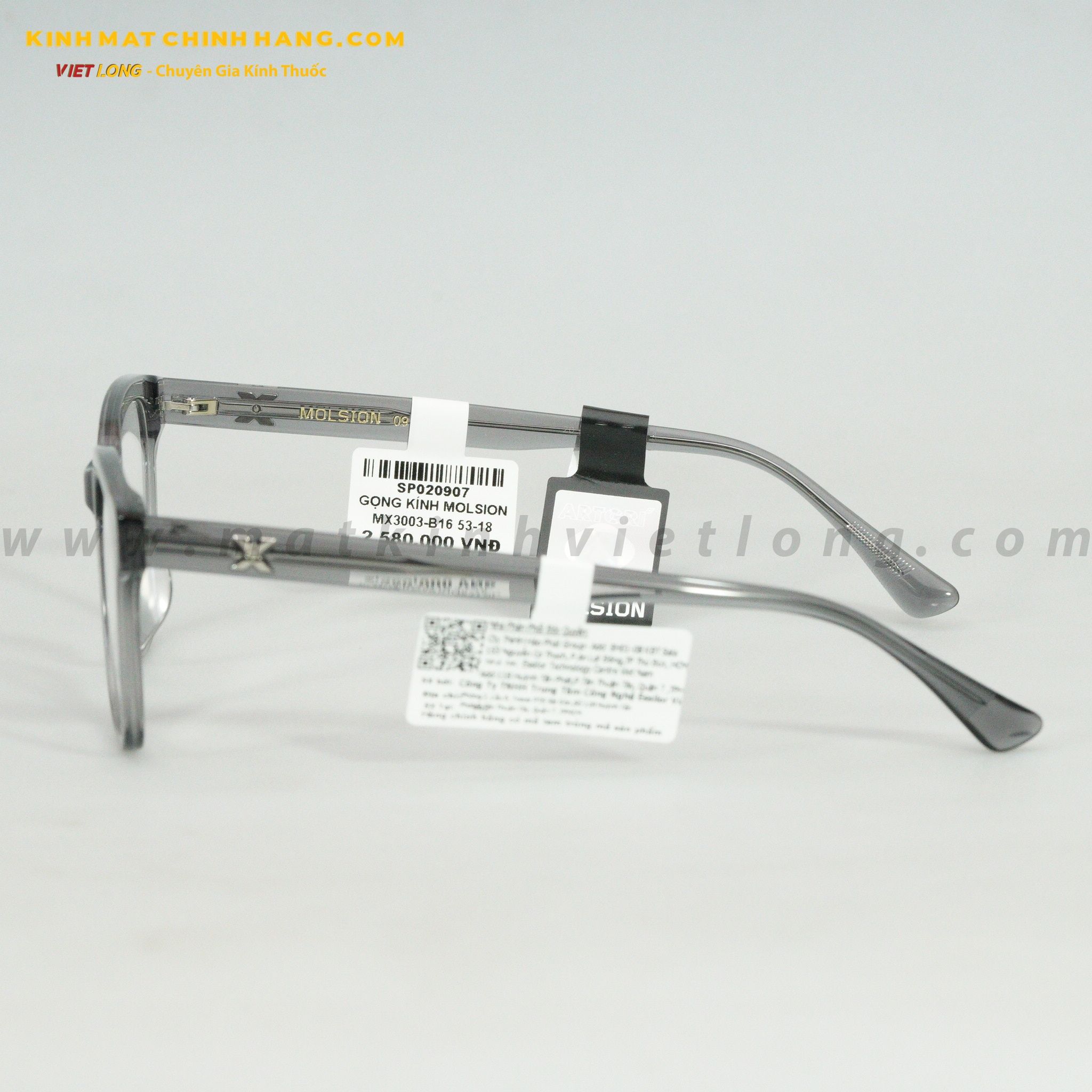 GỌNG KÍNH MOLSION MX3003-B16 53-18
