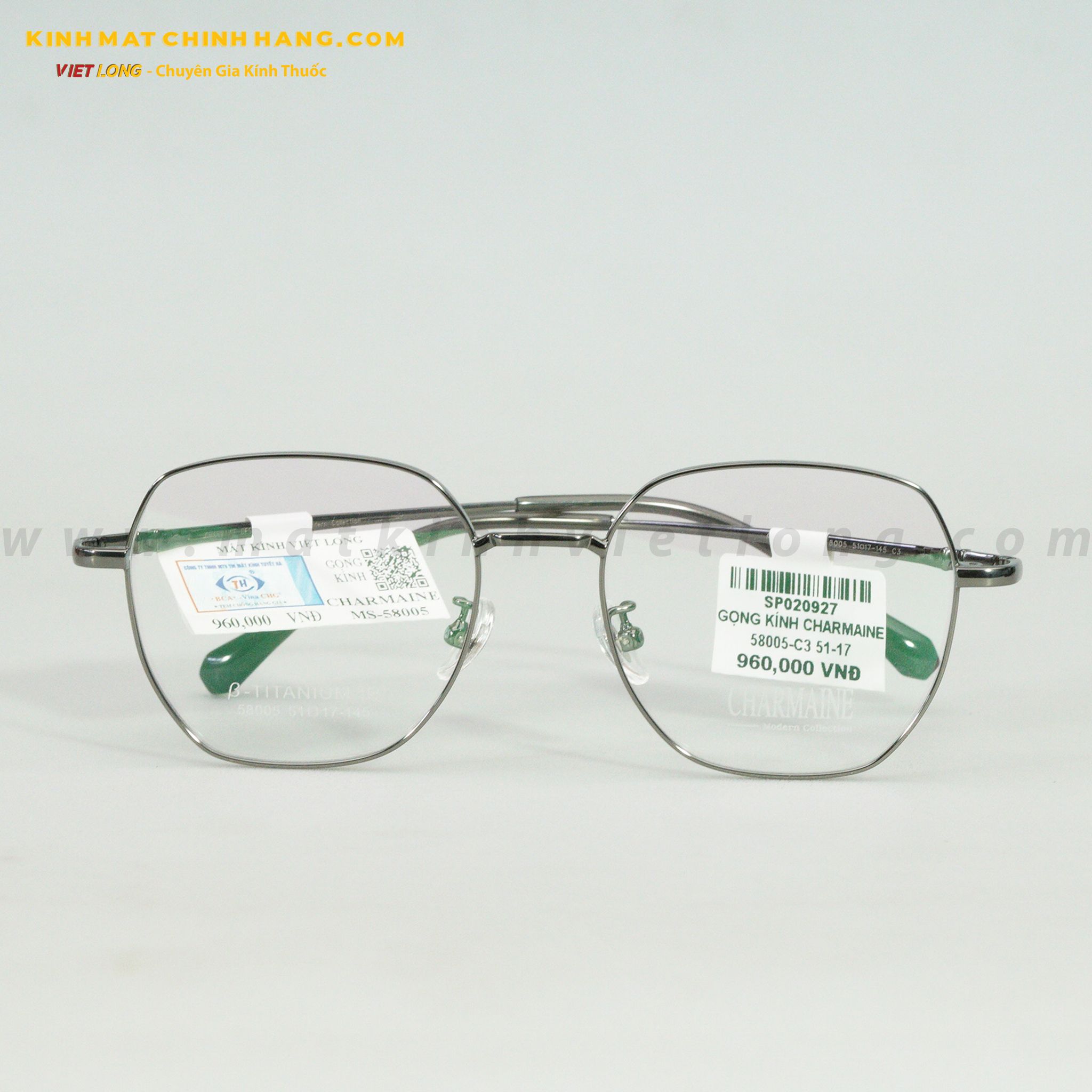 GỌNG KÍNH CHARMAINE 58005-C3 51-17