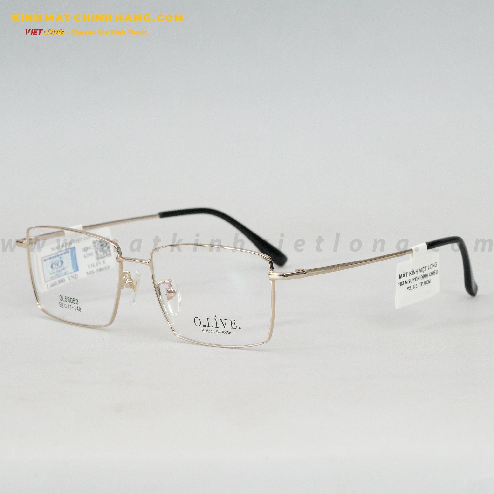GỌNG KÍNH OLIVE MS-58053-C1 56-17