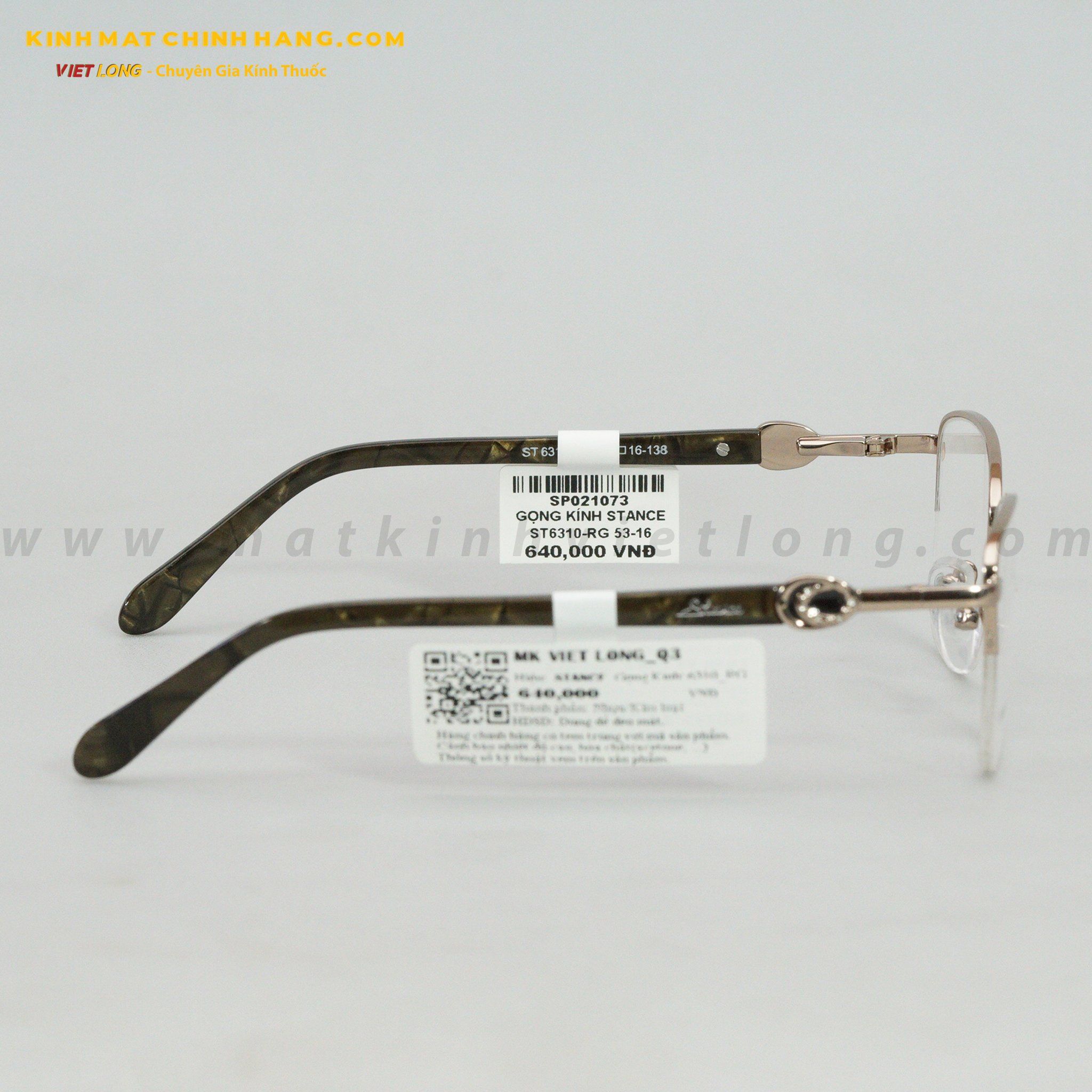 GỌNG KÍNH STANCE ST6310-RG 53-16