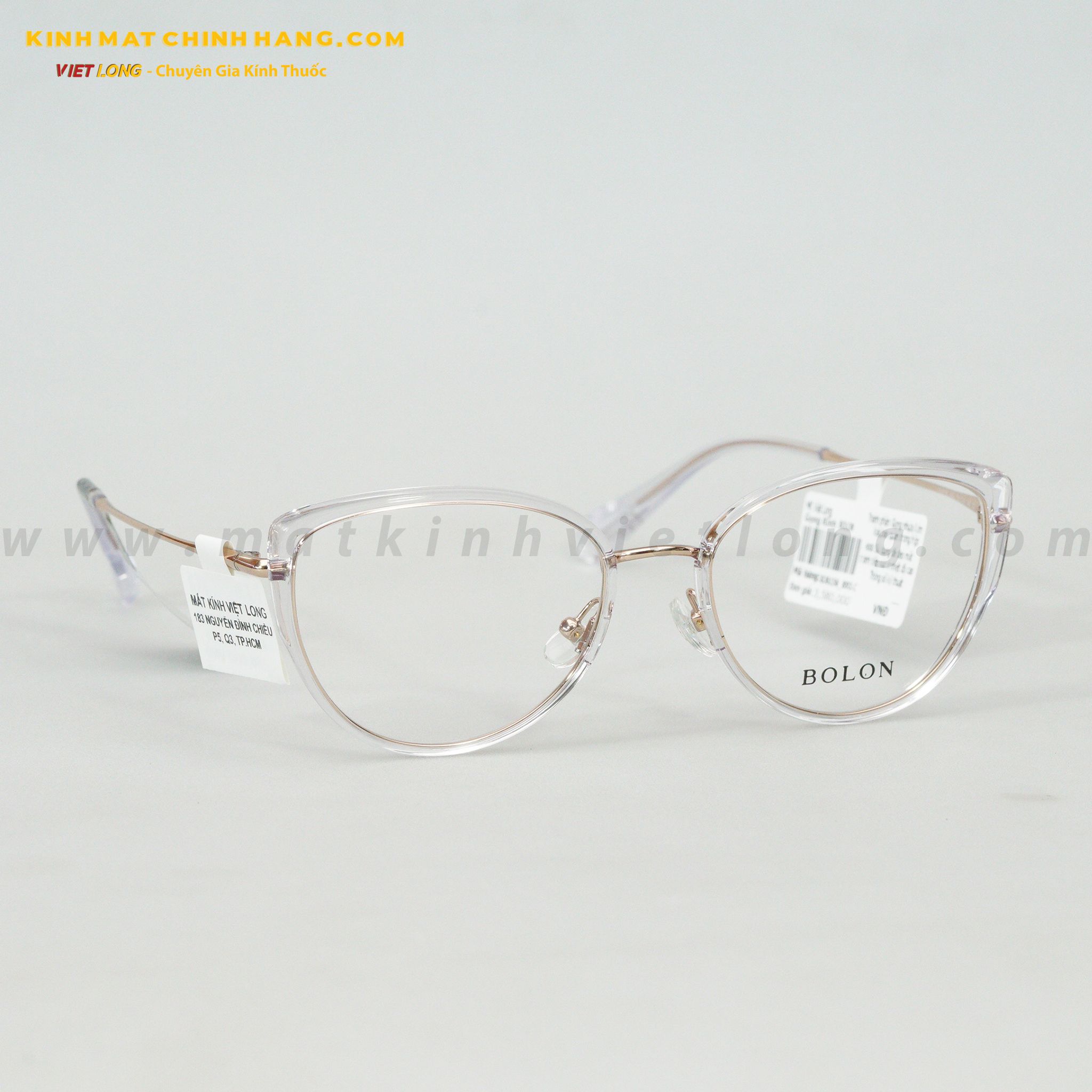 GỌNG KÍNH BOLON BJ6156-B93 52-18