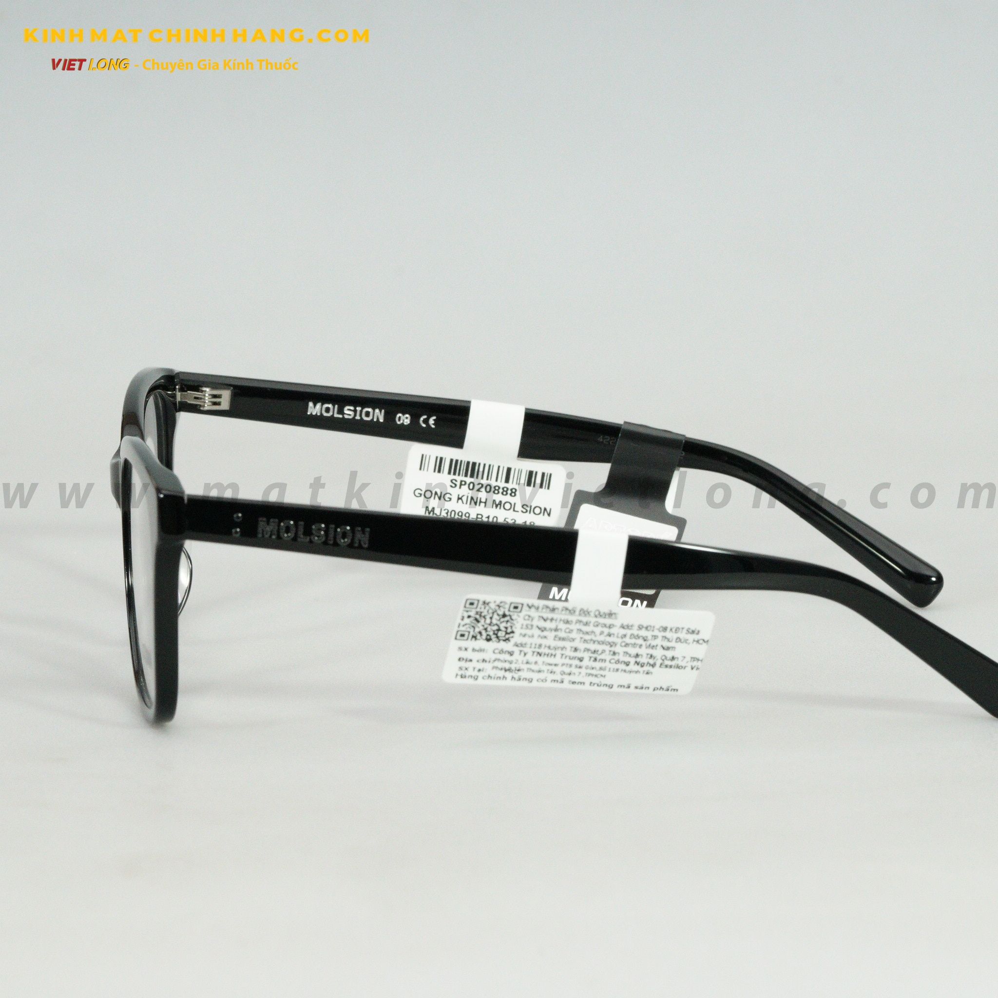 GỌNG KÍNH MOLSION MJ3099-B10 53-18