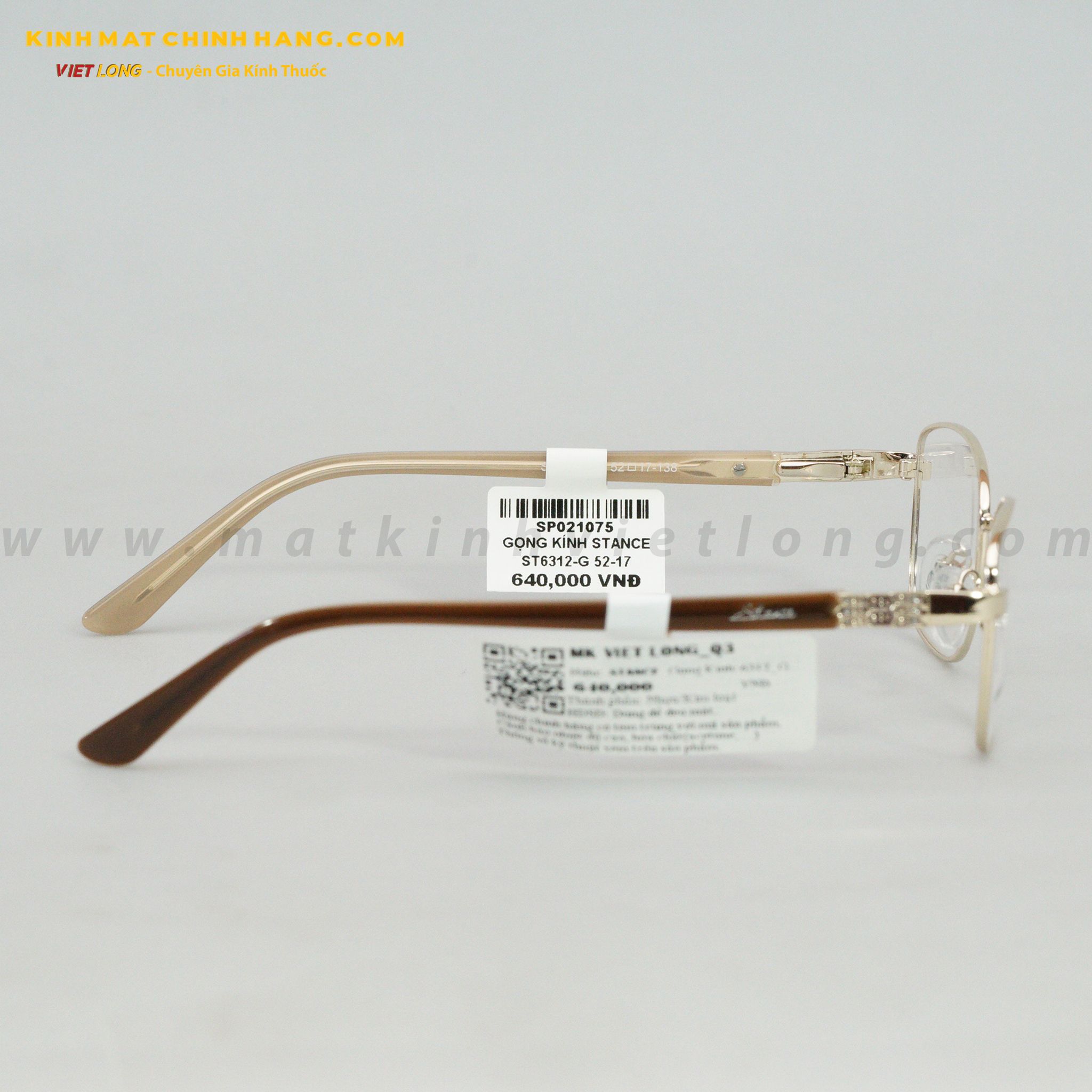 GỌNG KÍNH STANCE ST6312-G 52-17