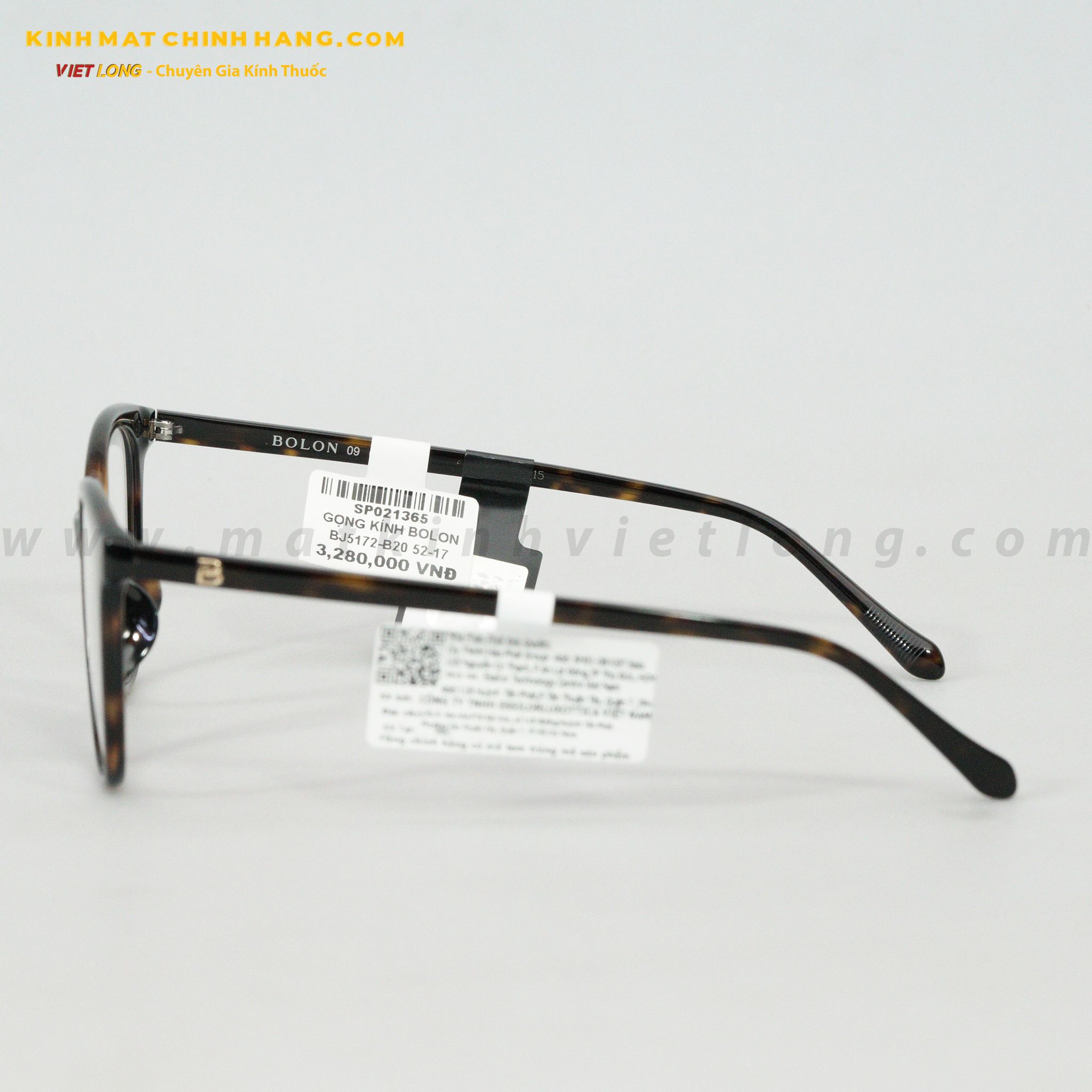GỌNG KÍNH BOLON BJ5172-B20 52-17