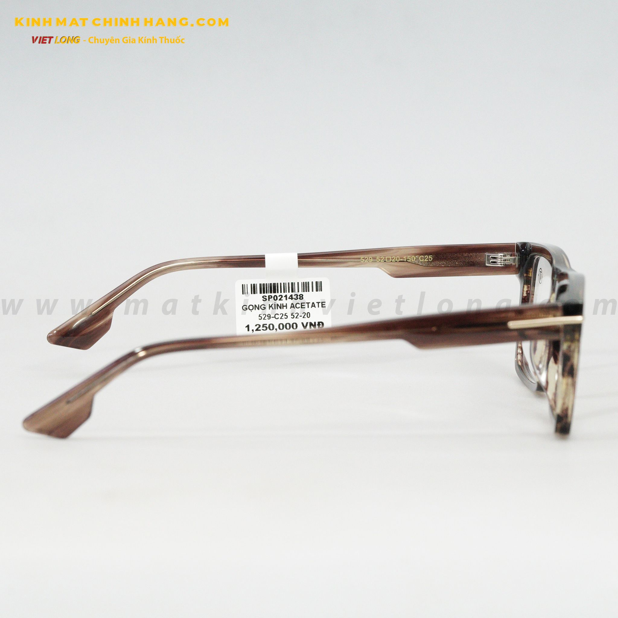 GỌNG KÍNH ACETATE 529-C25 52-20