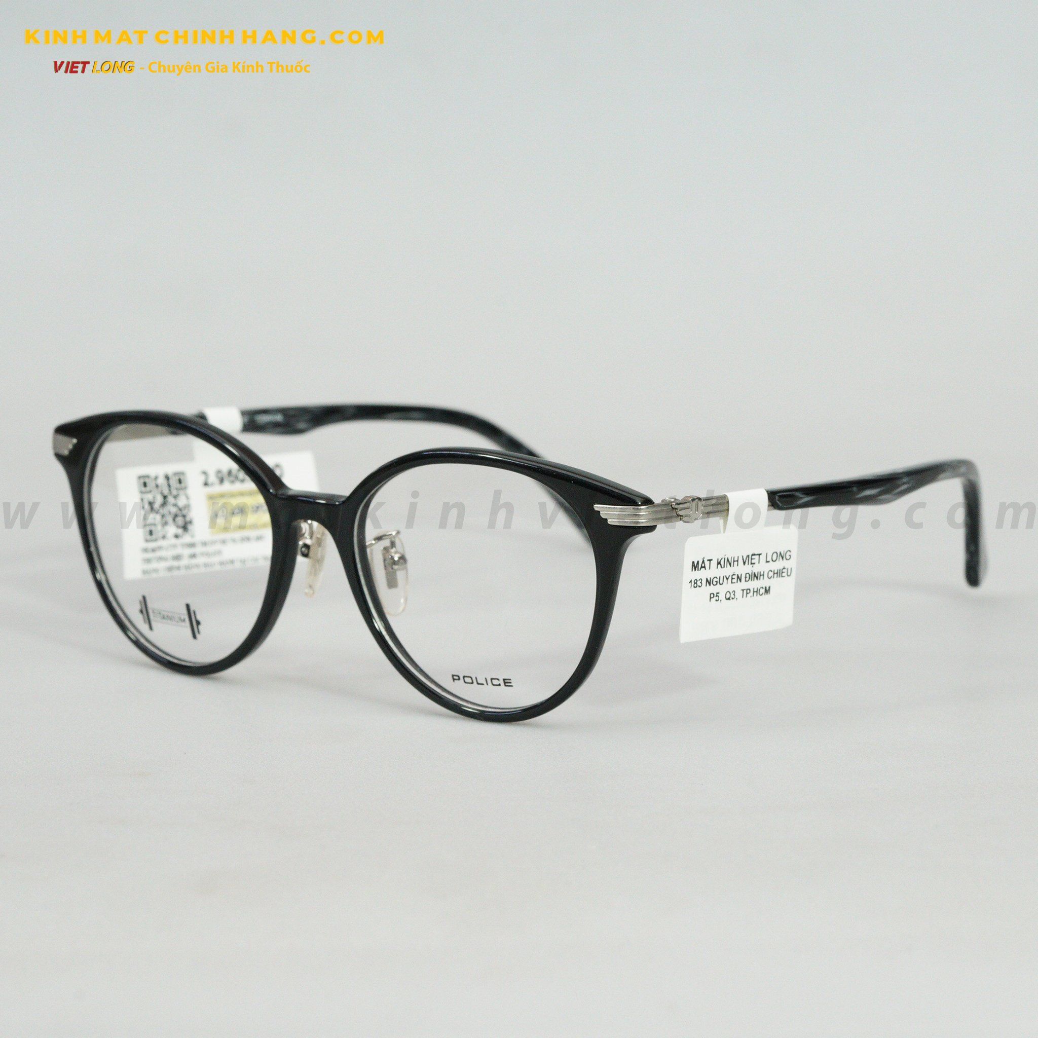 GỌNG KÍNH POLICE VPL714K-510700 51-18