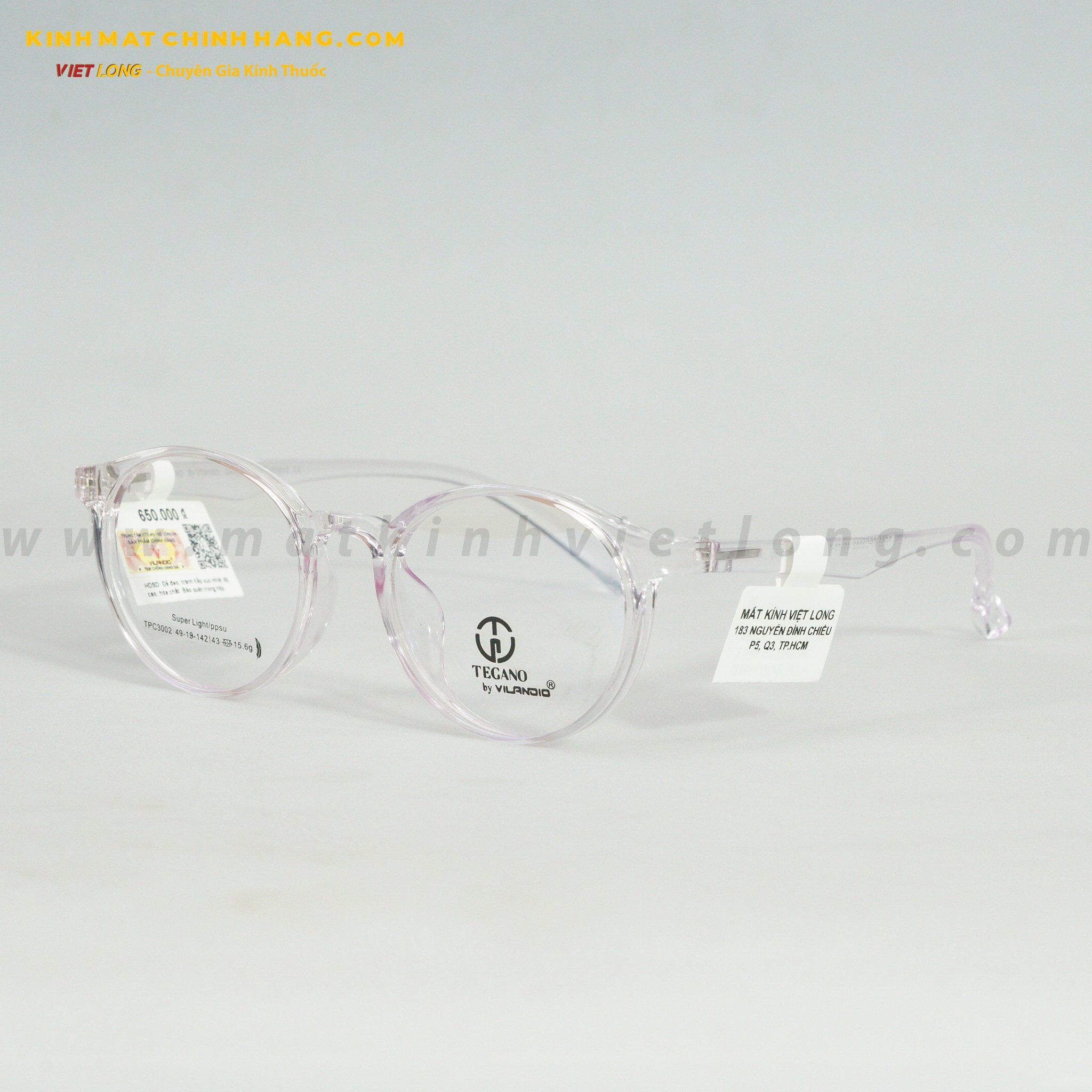 GỌNG KÍNH TEGANO TPC3002-C5 49-19