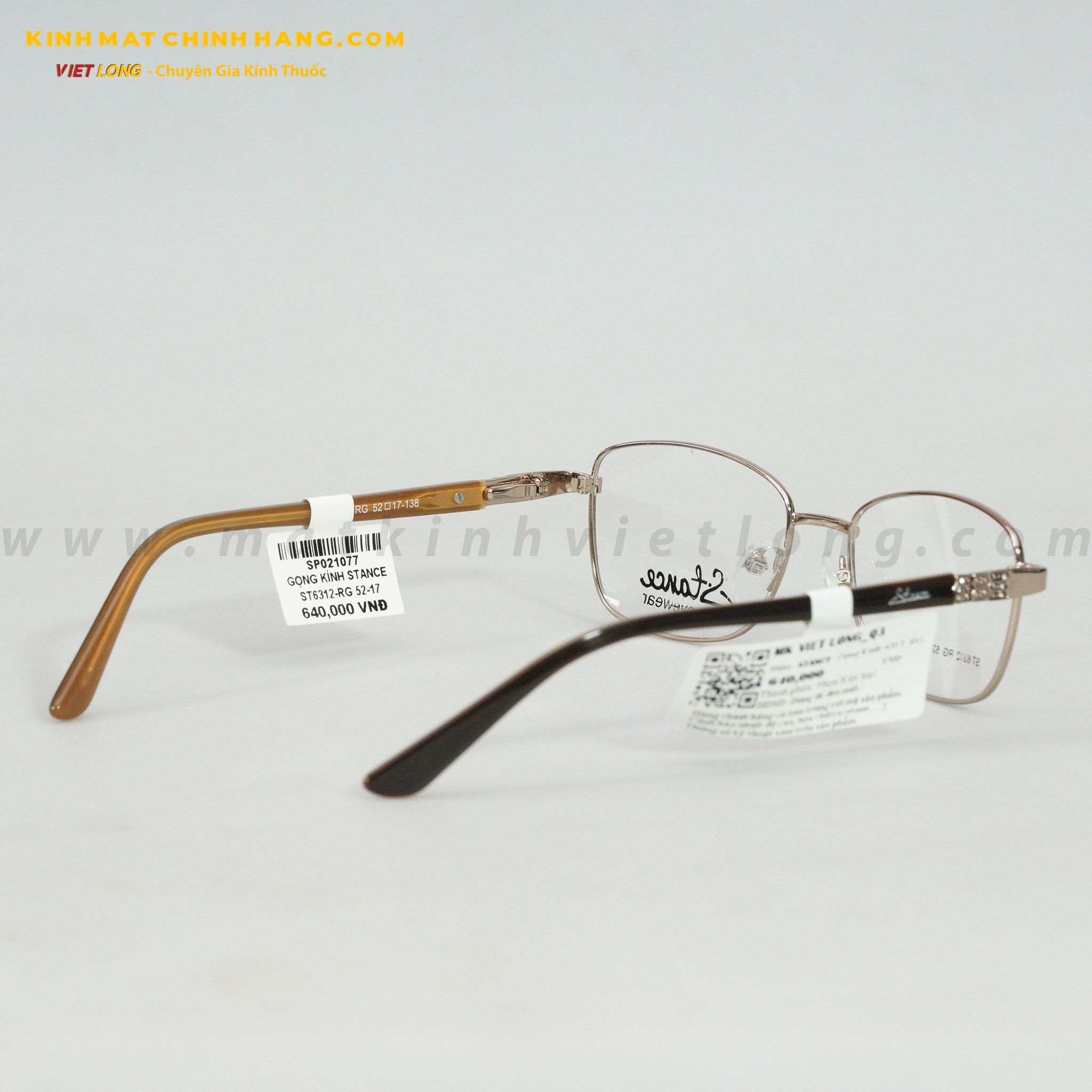 GỌNG KÍNH STANCE ST6312-RG 52-17