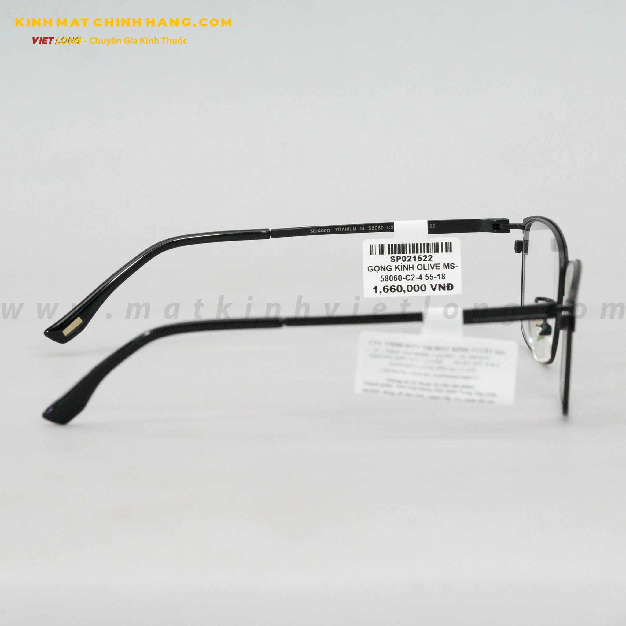 GỌNG KÍNH OLIVE MS-58060-C2-4 55-18