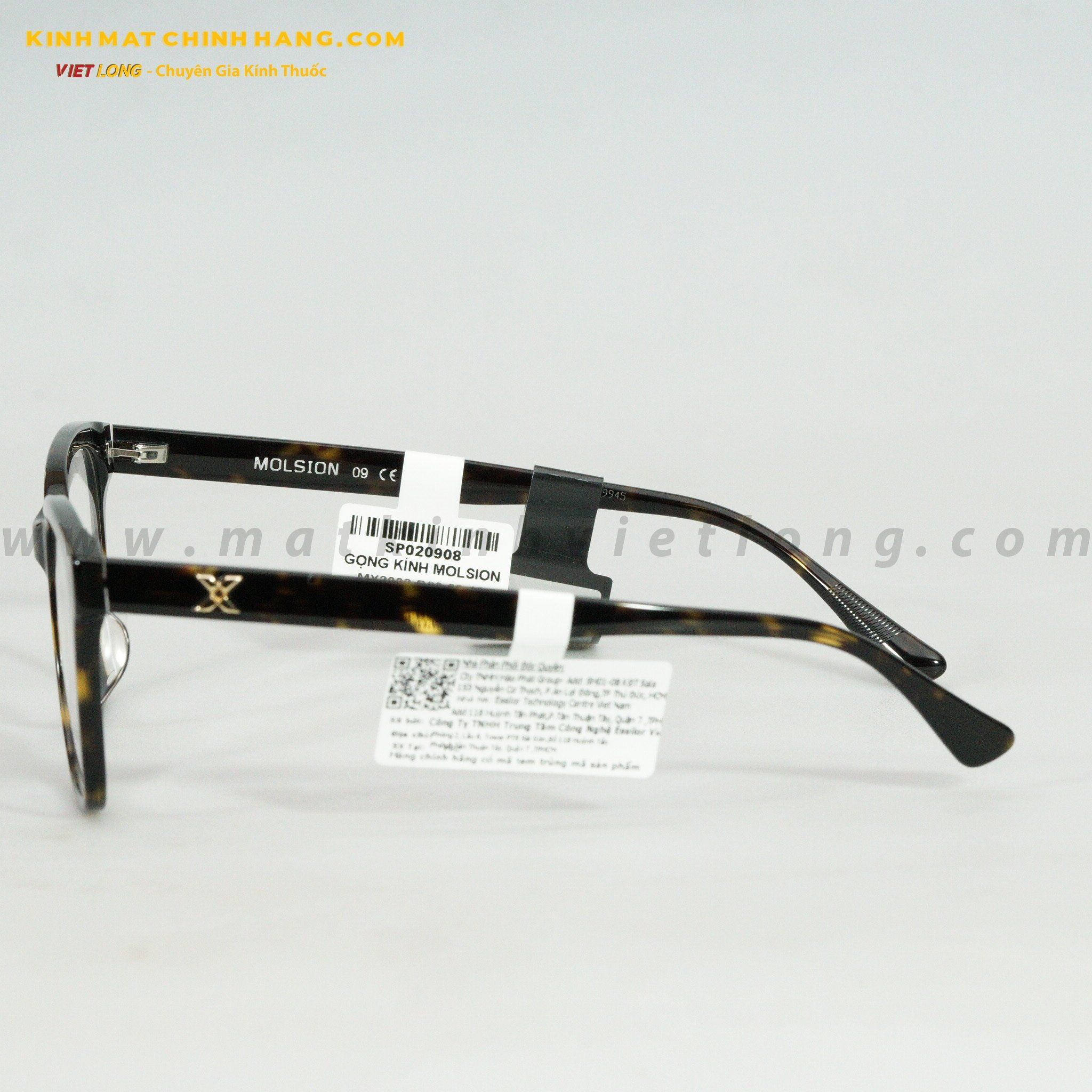 GỌNG KÍNH MOLSION MX3003-B20 53-18