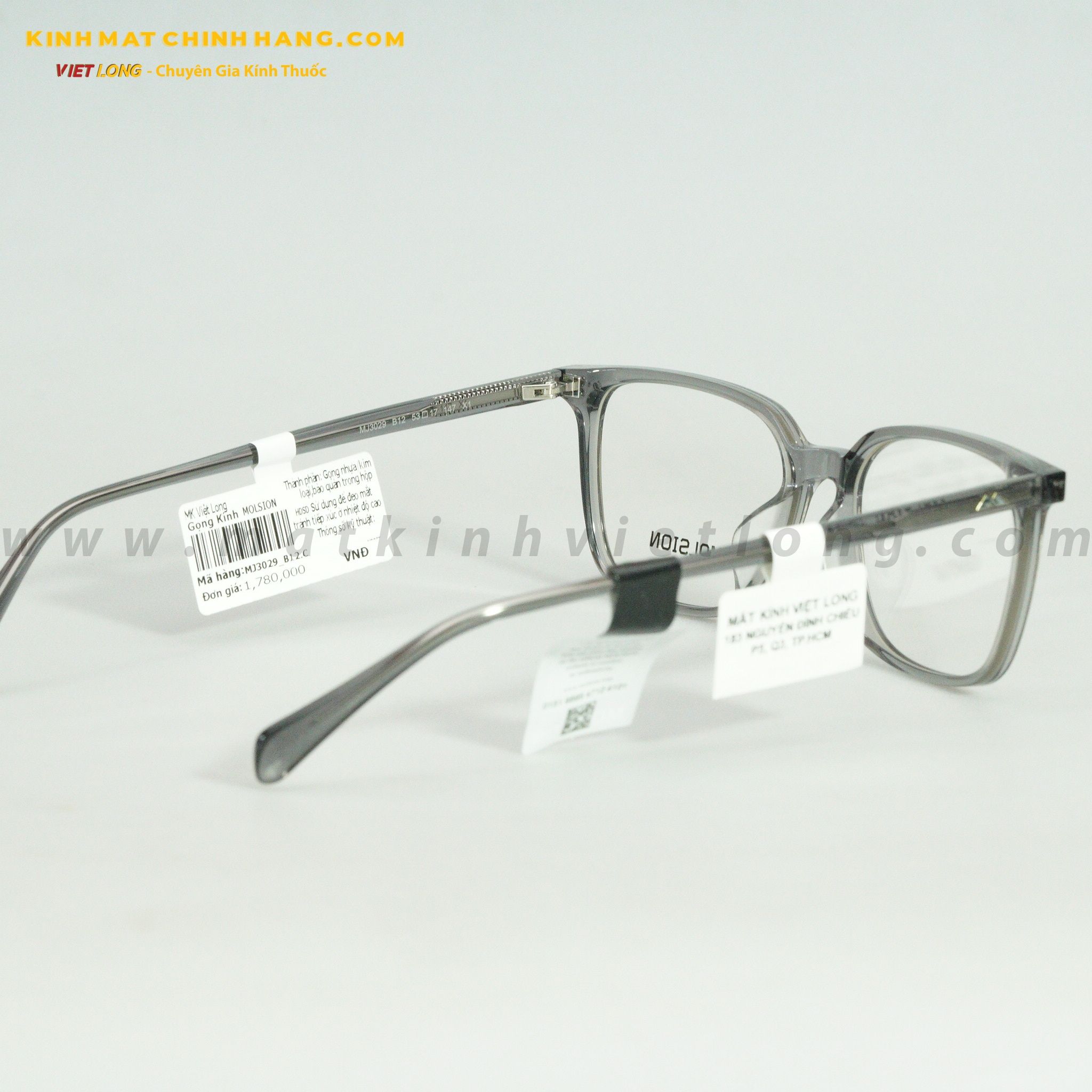 GỌNG KÍNH MOLSION MJ3029-B12 53-17