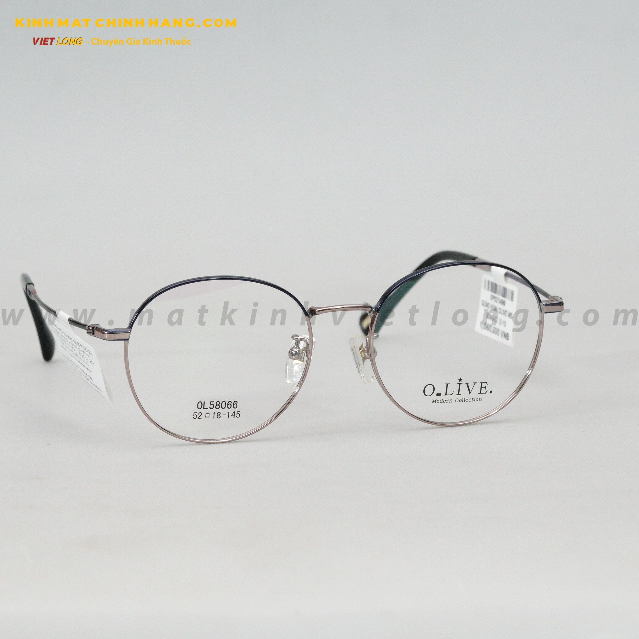 GỌNG KÍNH OLIVE MS-58066-C7 52-18