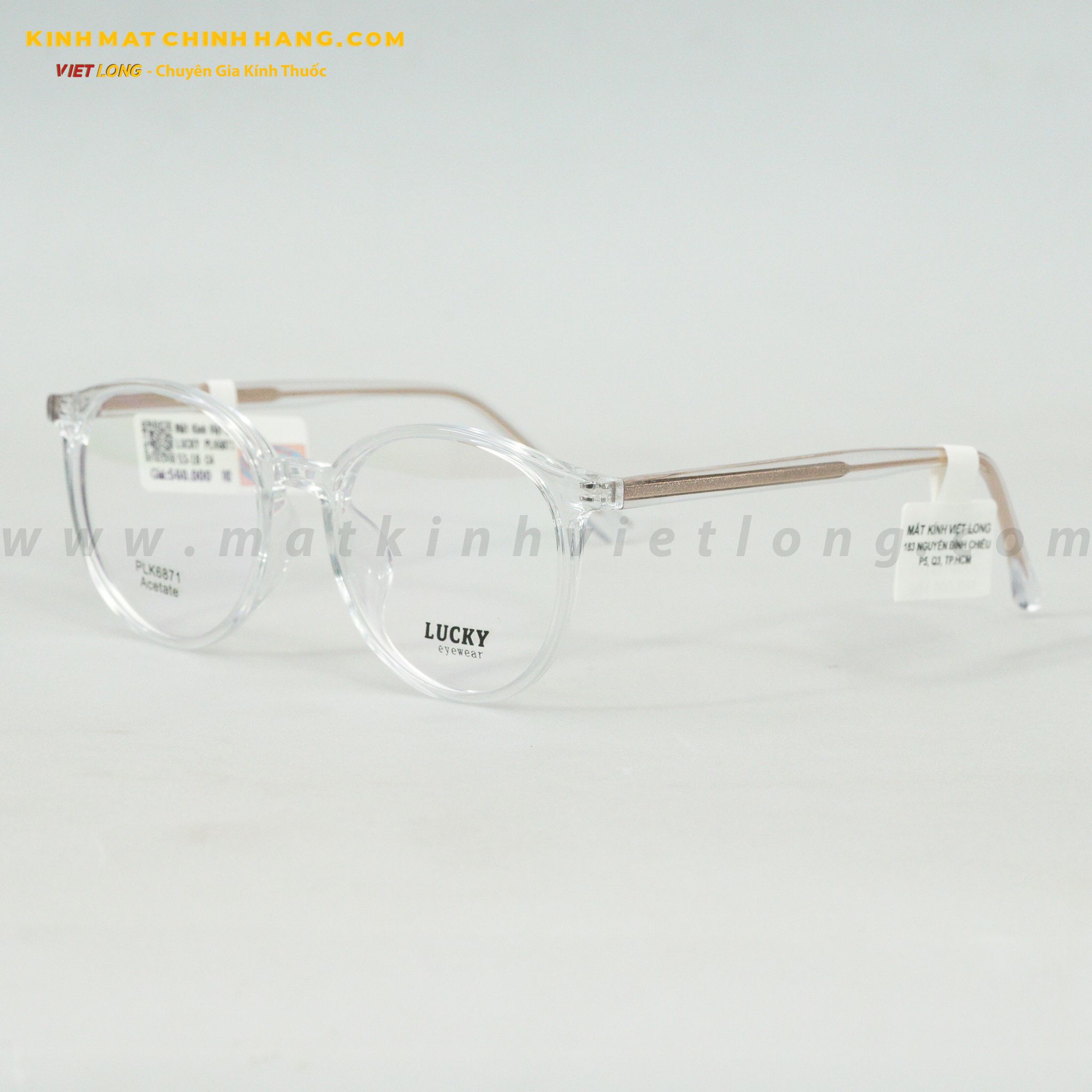 GỌNG KÍNH LUCKY PLK6871-C4 53-18