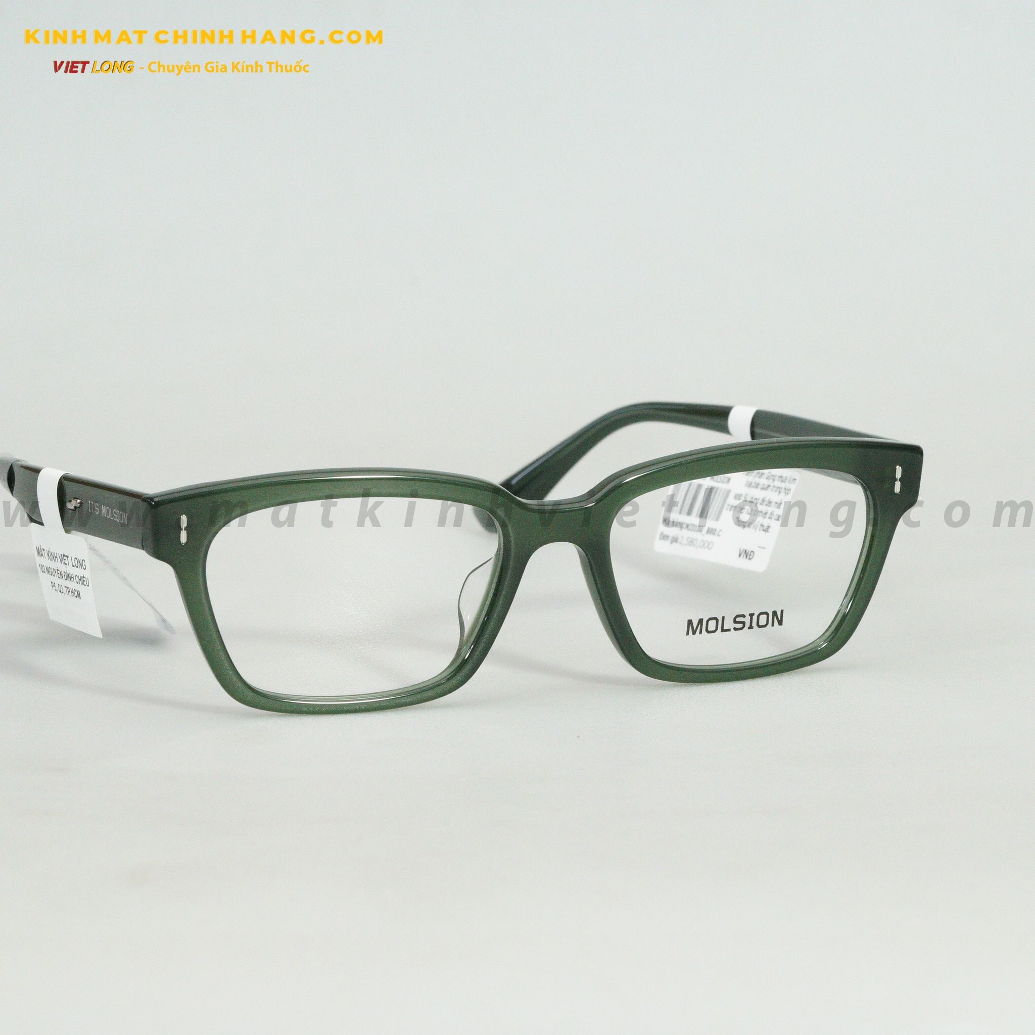 GỌNG KÍNH MOLSION MJ3100-B80 53-18