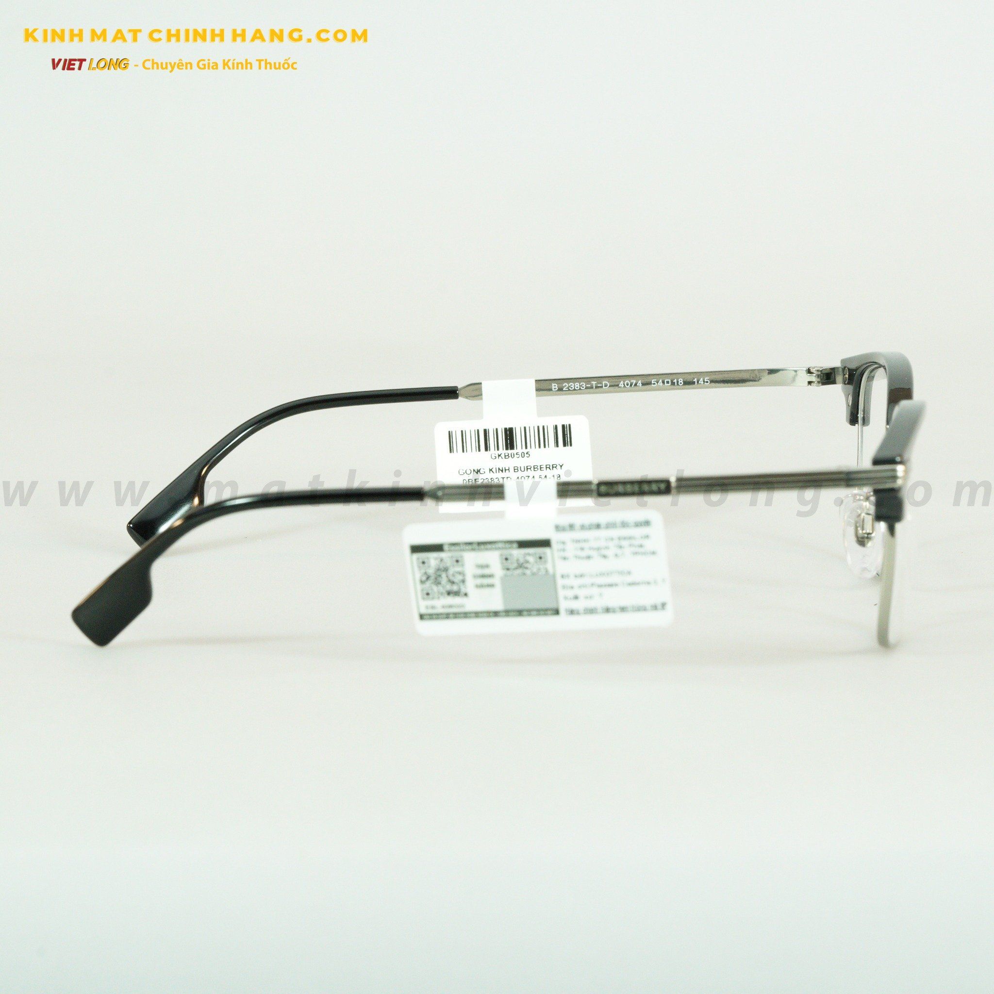 GỌNG KÍNH BURBERRY 0BE2383TD-4074 54-18