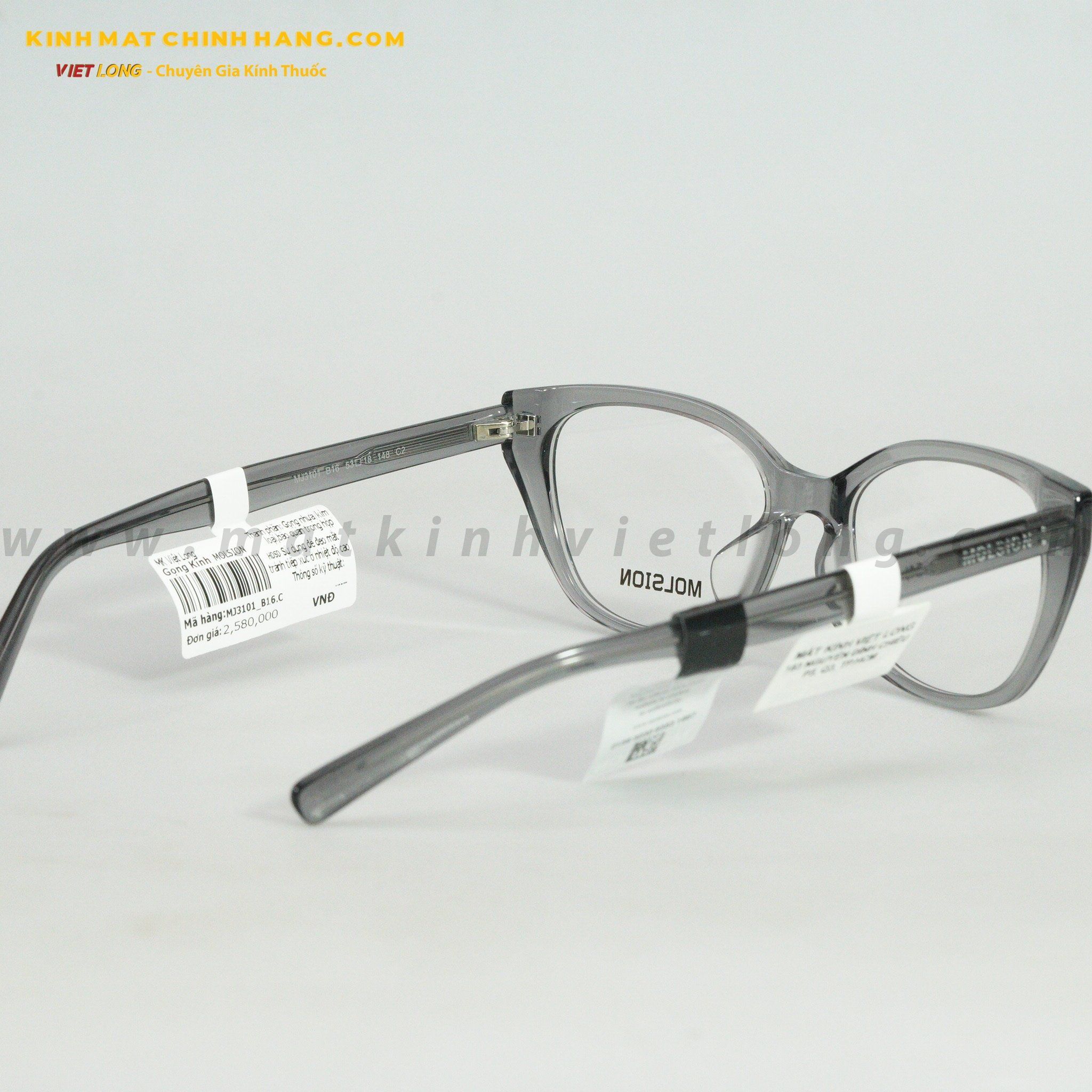 GỌNG KÍNH MOLSION MJ3101-B16 53-18