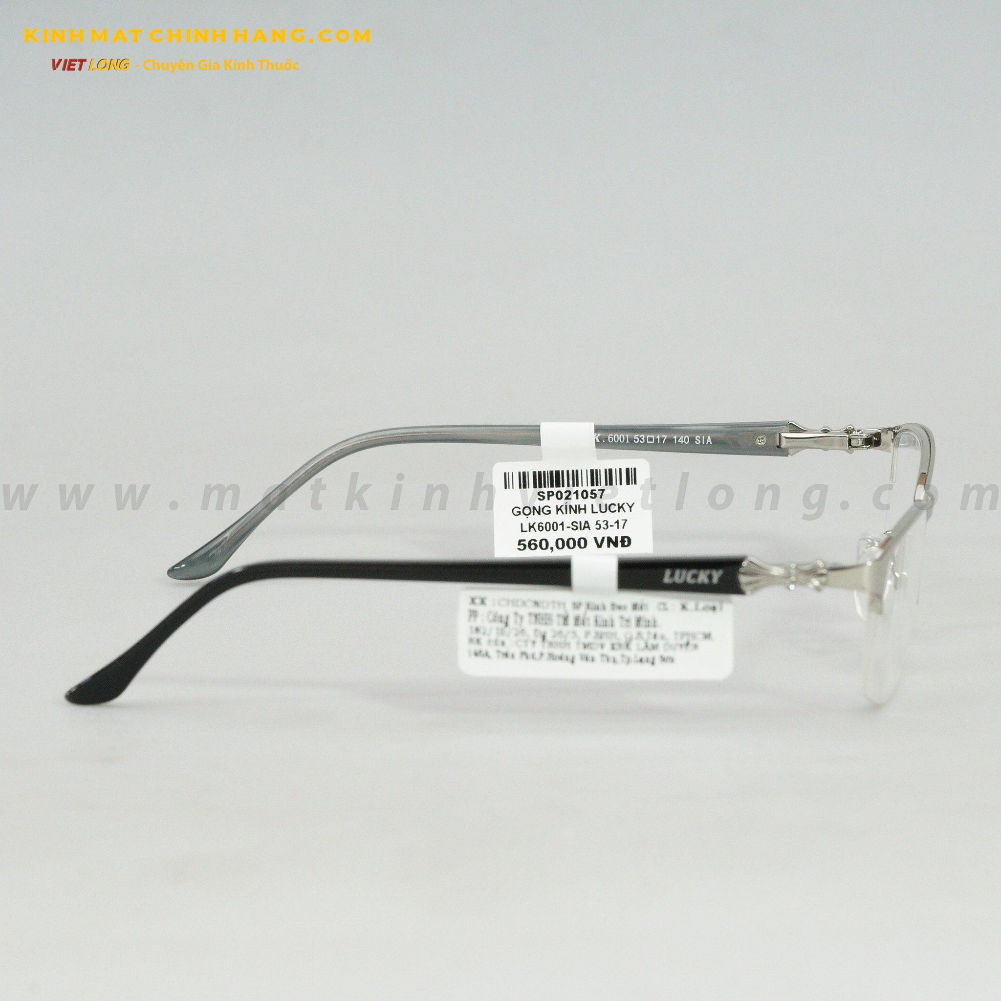 GỌNG KÍNH LUCKY LK6001-SIA 53-17