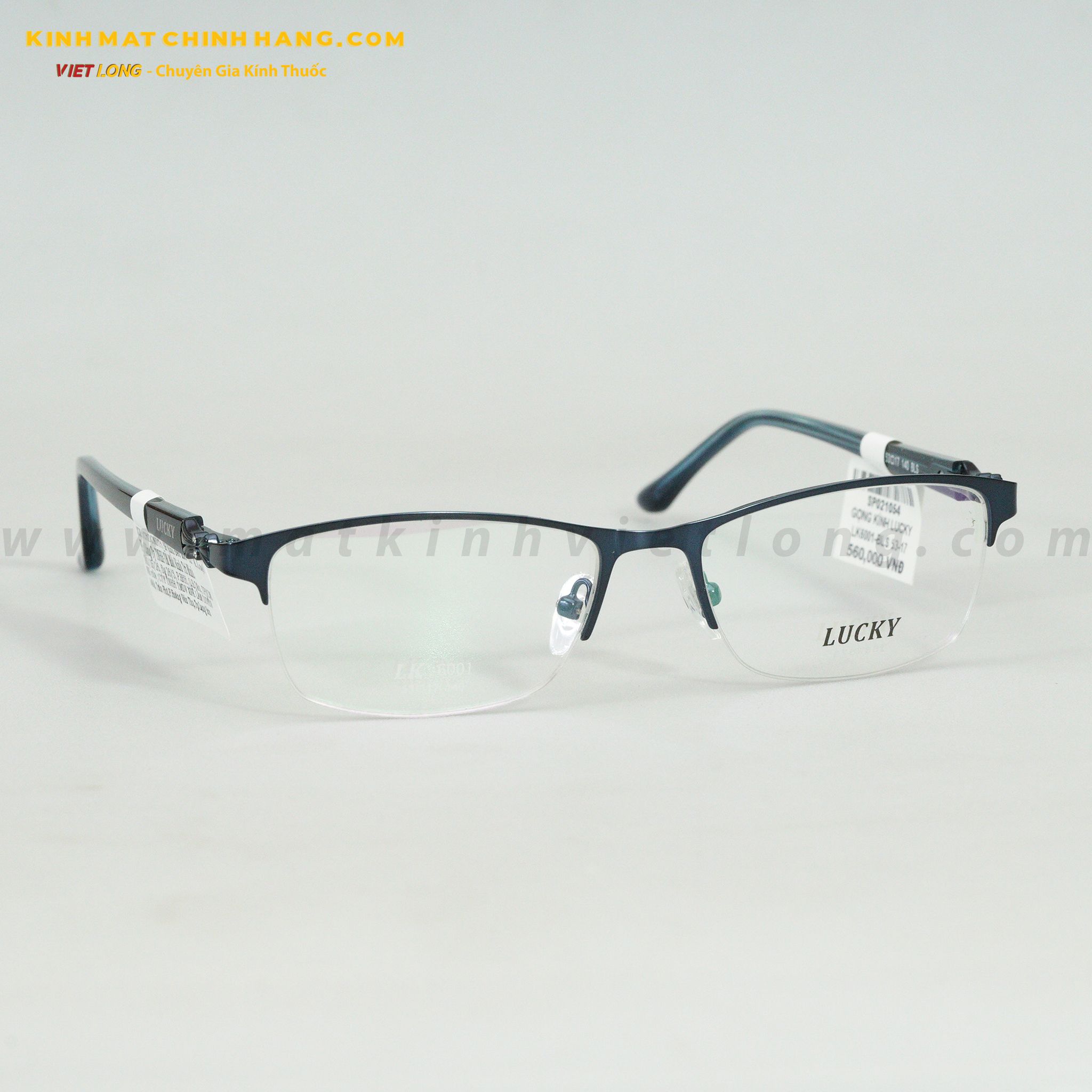 GỌNG KÍNH LUCKY LK6001-BLS 53-17