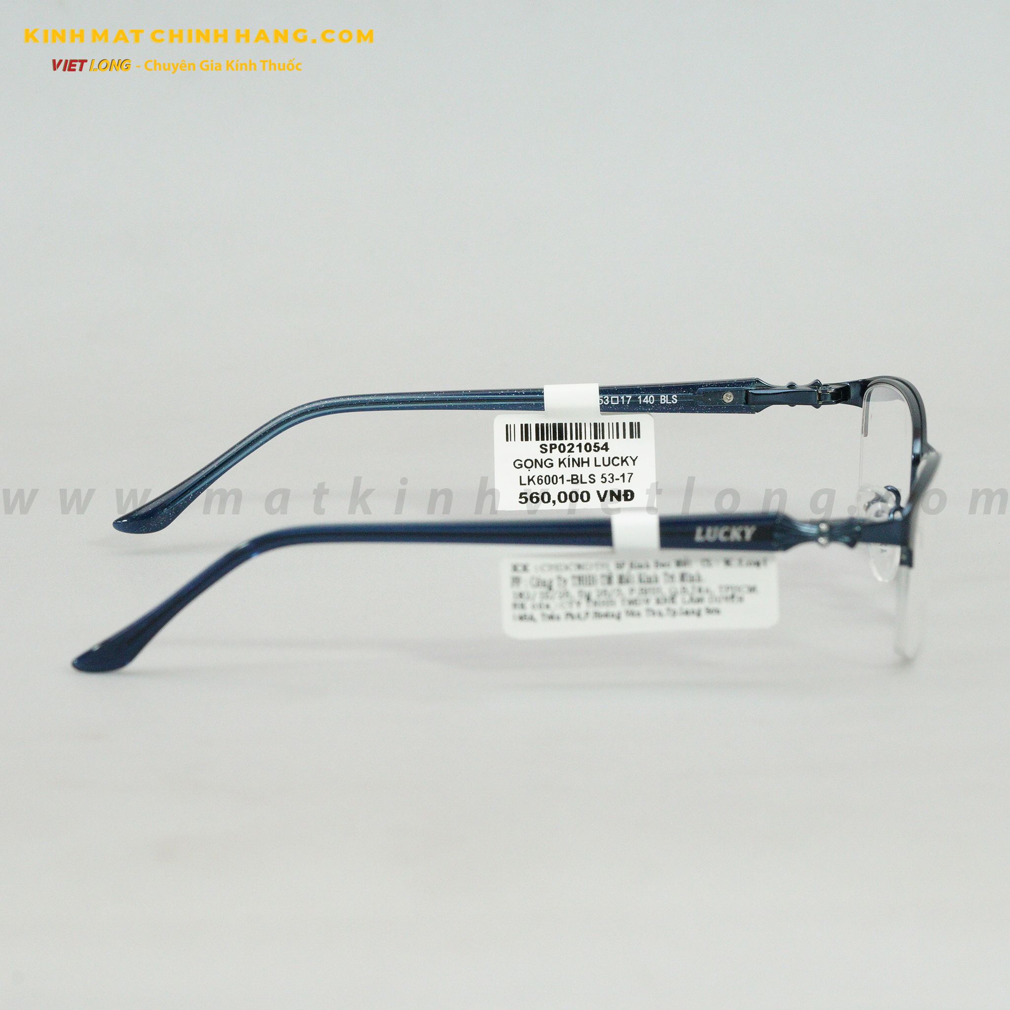 GỌNG KÍNH LUCKY LK6001-BLS 53-17