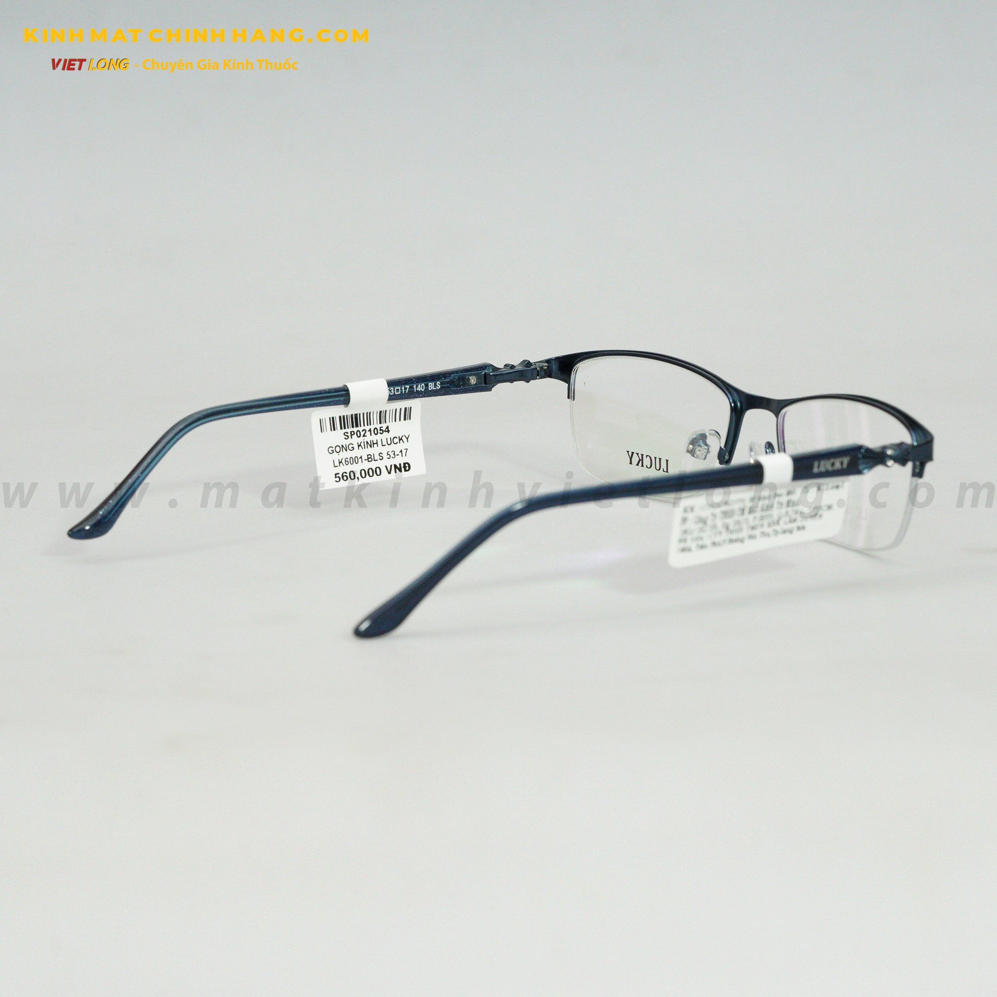 GỌNG KÍNH LUCKY LK6001-BLS 53-17