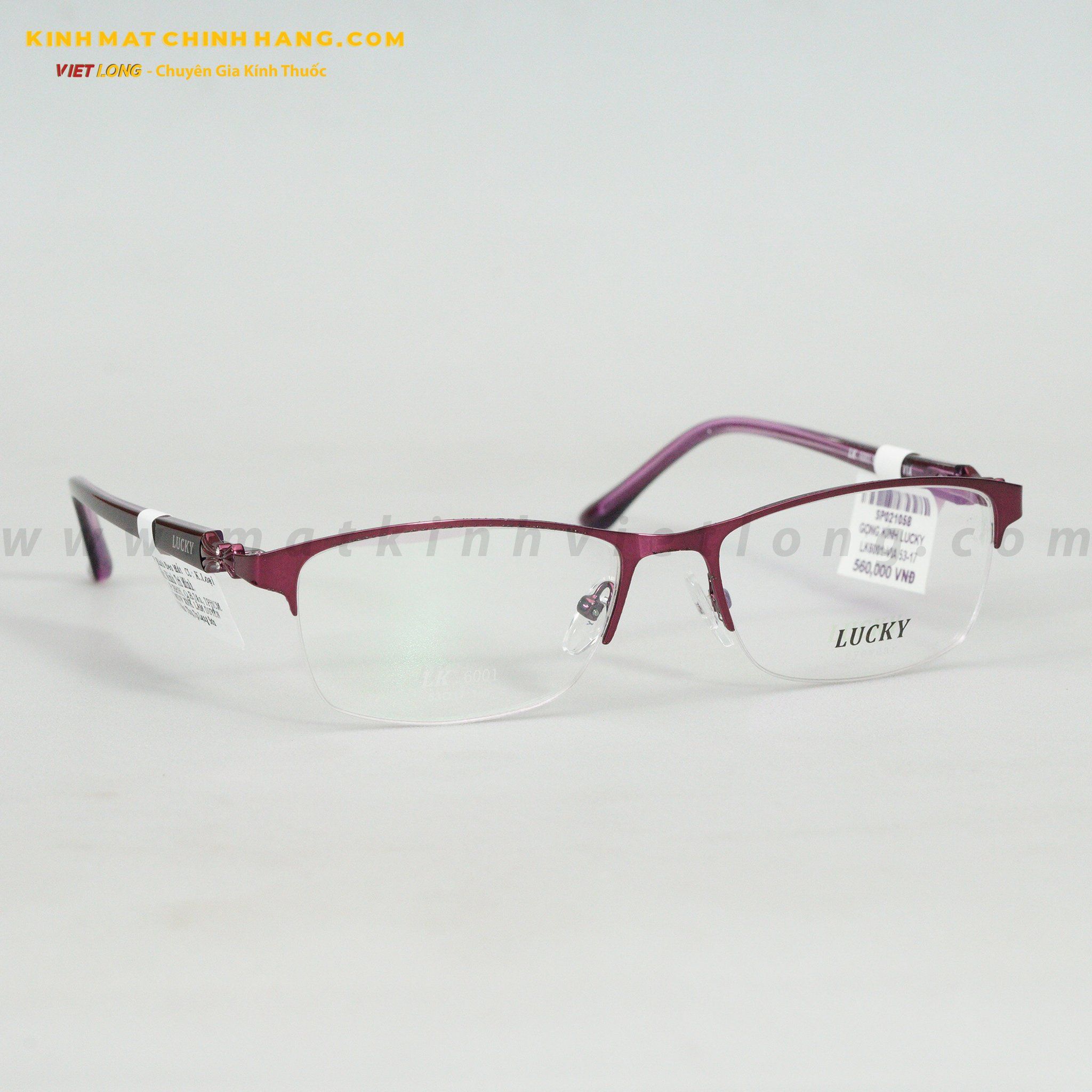 GỌNG KÍNH LUCKY LK6001-VIA 53-17