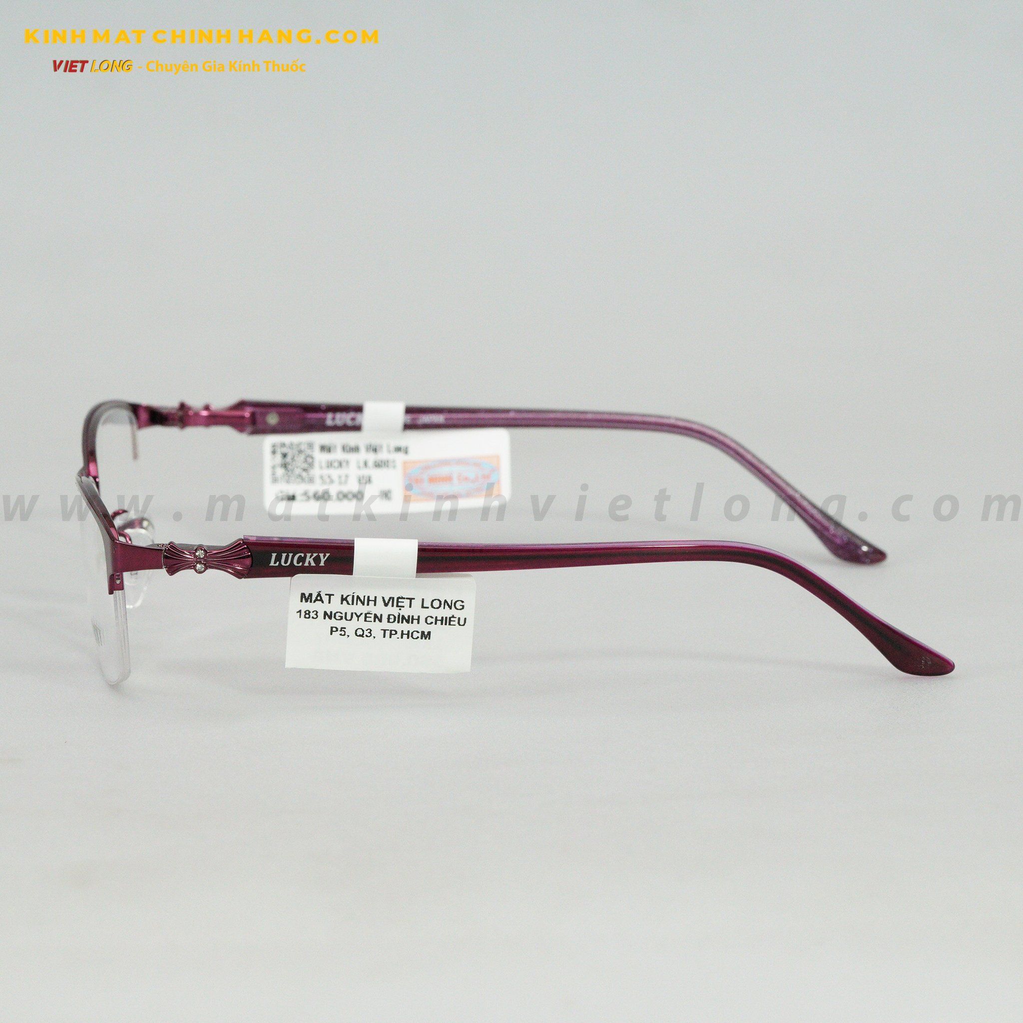 GỌNG KÍNH LUCKY LK6001-VIA 53-17