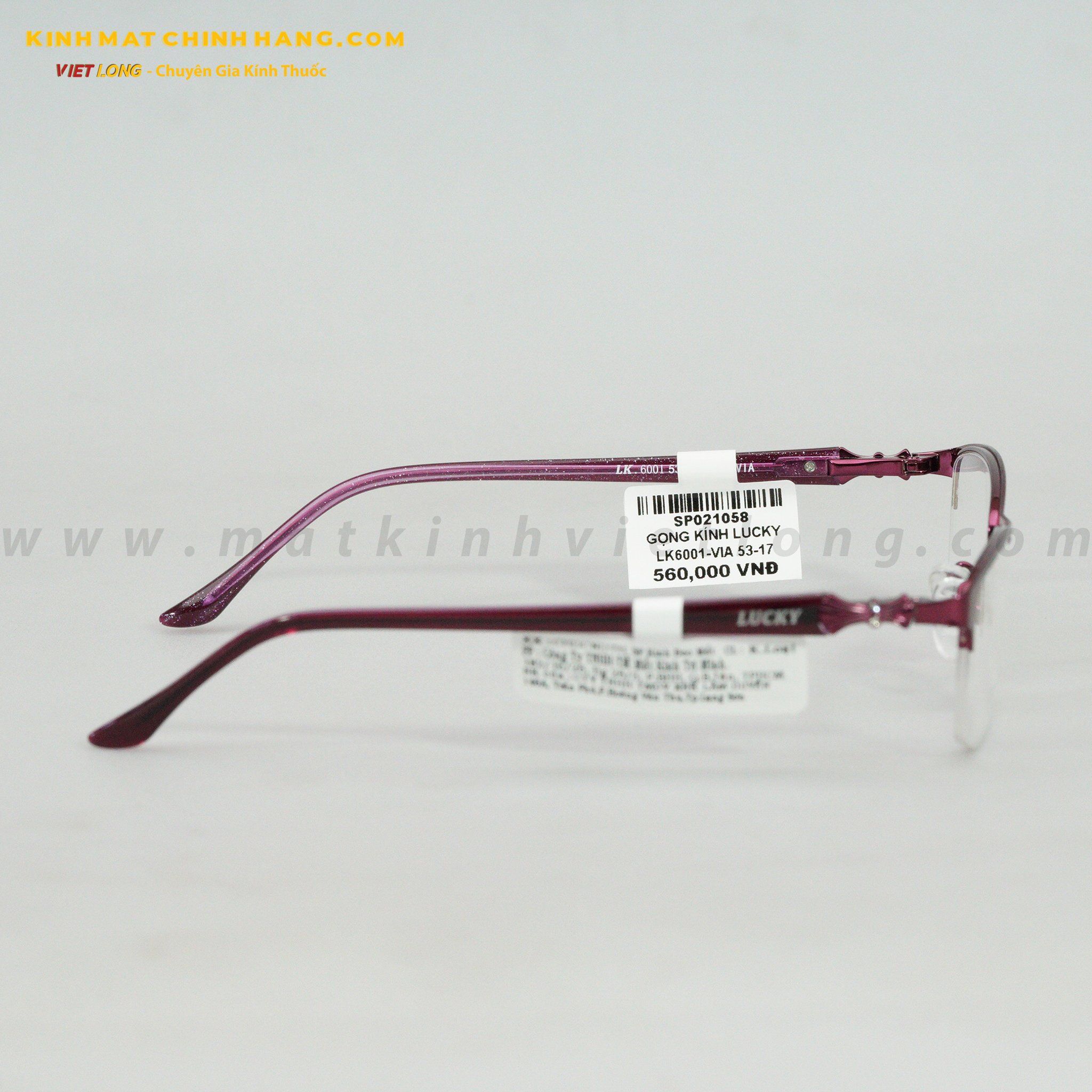 GỌNG KÍNH LUCKY LK6001-VIA 53-17