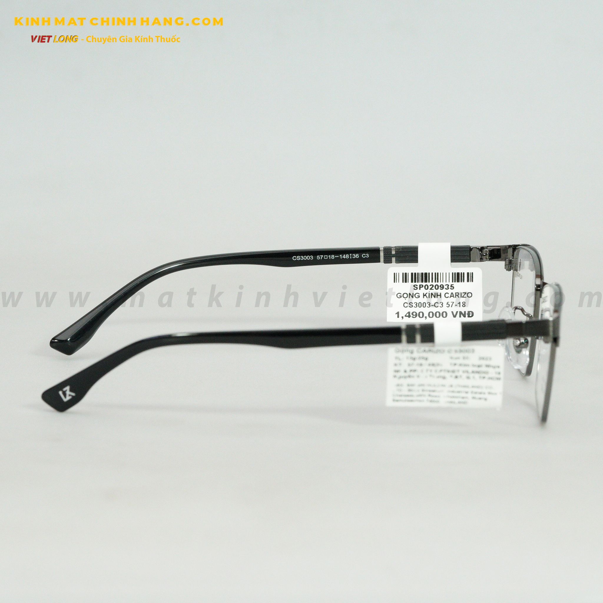 GỌNG KÍNH CARIZO CS3003-C3 57-18