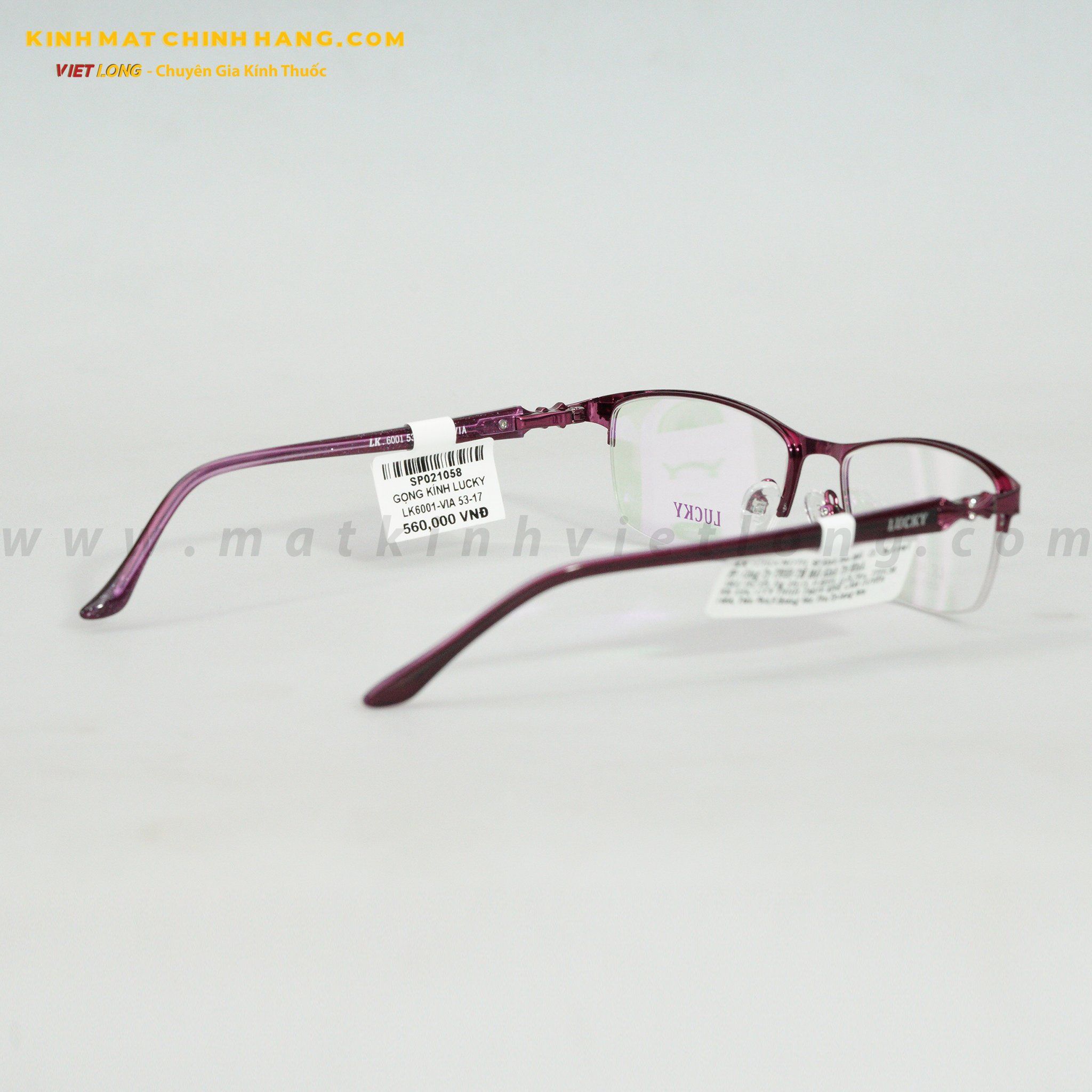 GỌNG KÍNH LUCKY LK6001-VIA 53-17