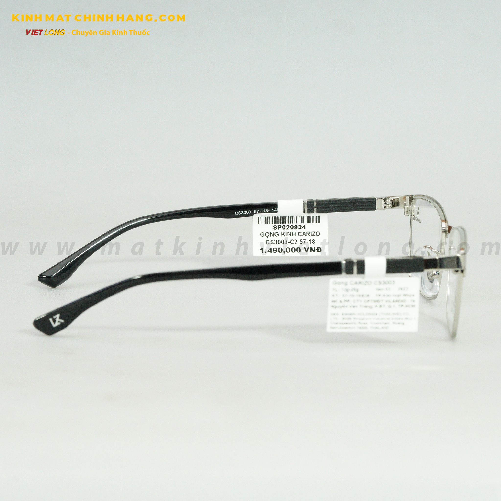 GỌNG KÍNH CARIZO CS3003-C2 57-18