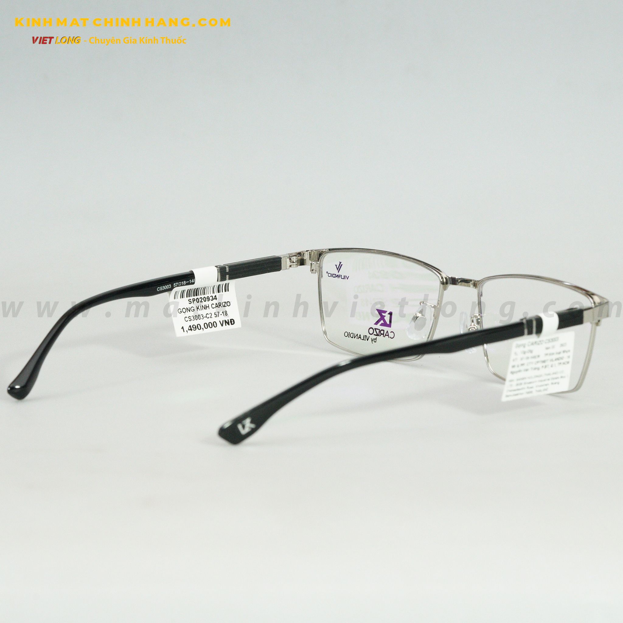 GỌNG KÍNH CARIZO CS3003-C2 57-18