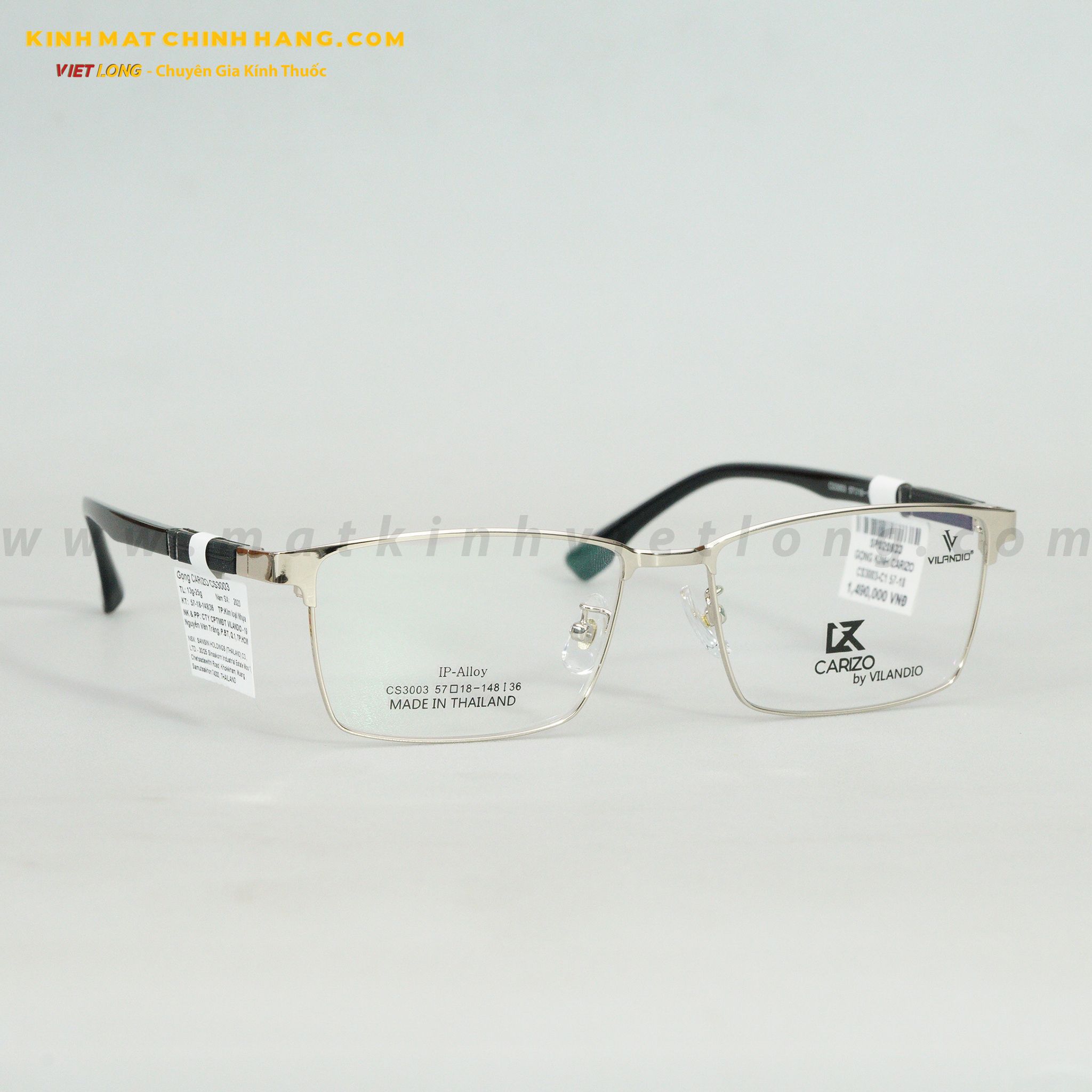 GỌNG KÍNH CARIZO CS3003-C1 57-18