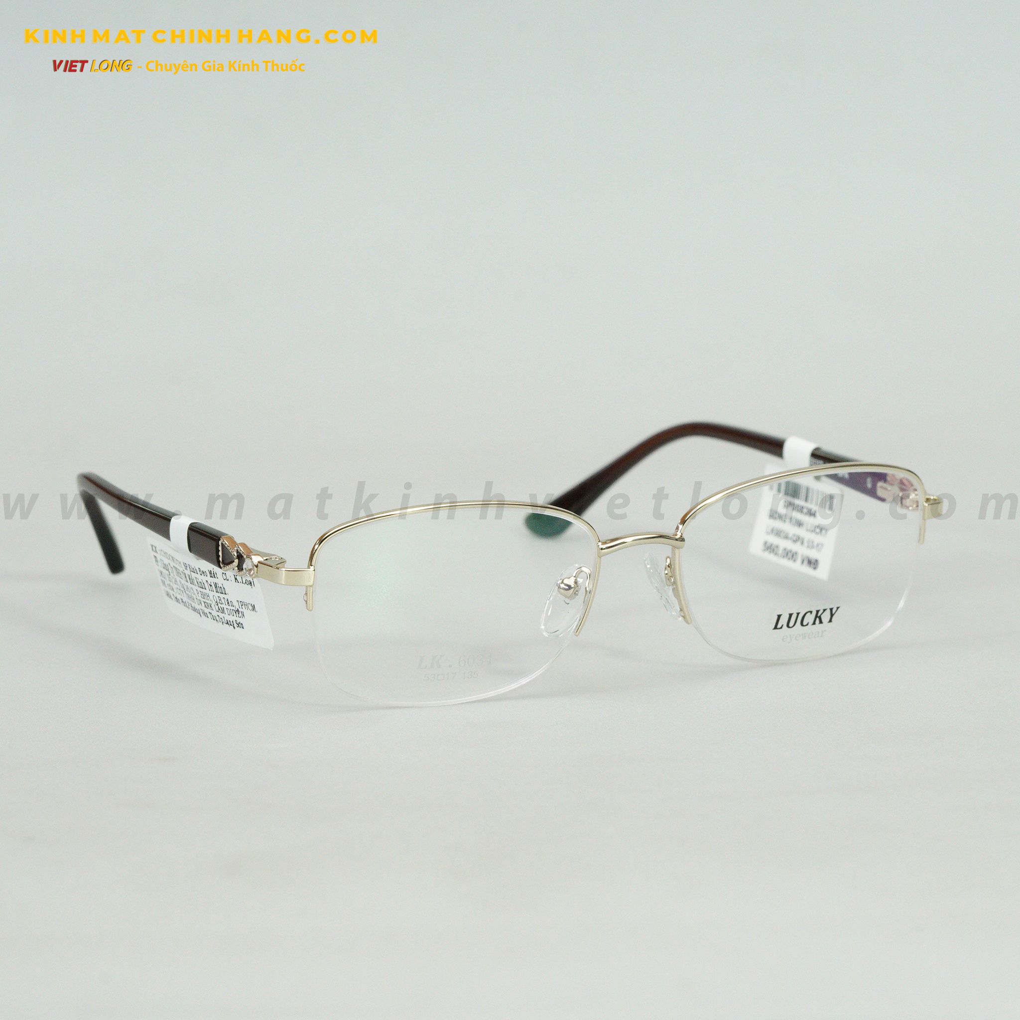 GỌNG KÍNH LUCKY LK6034-GPA 53-17
