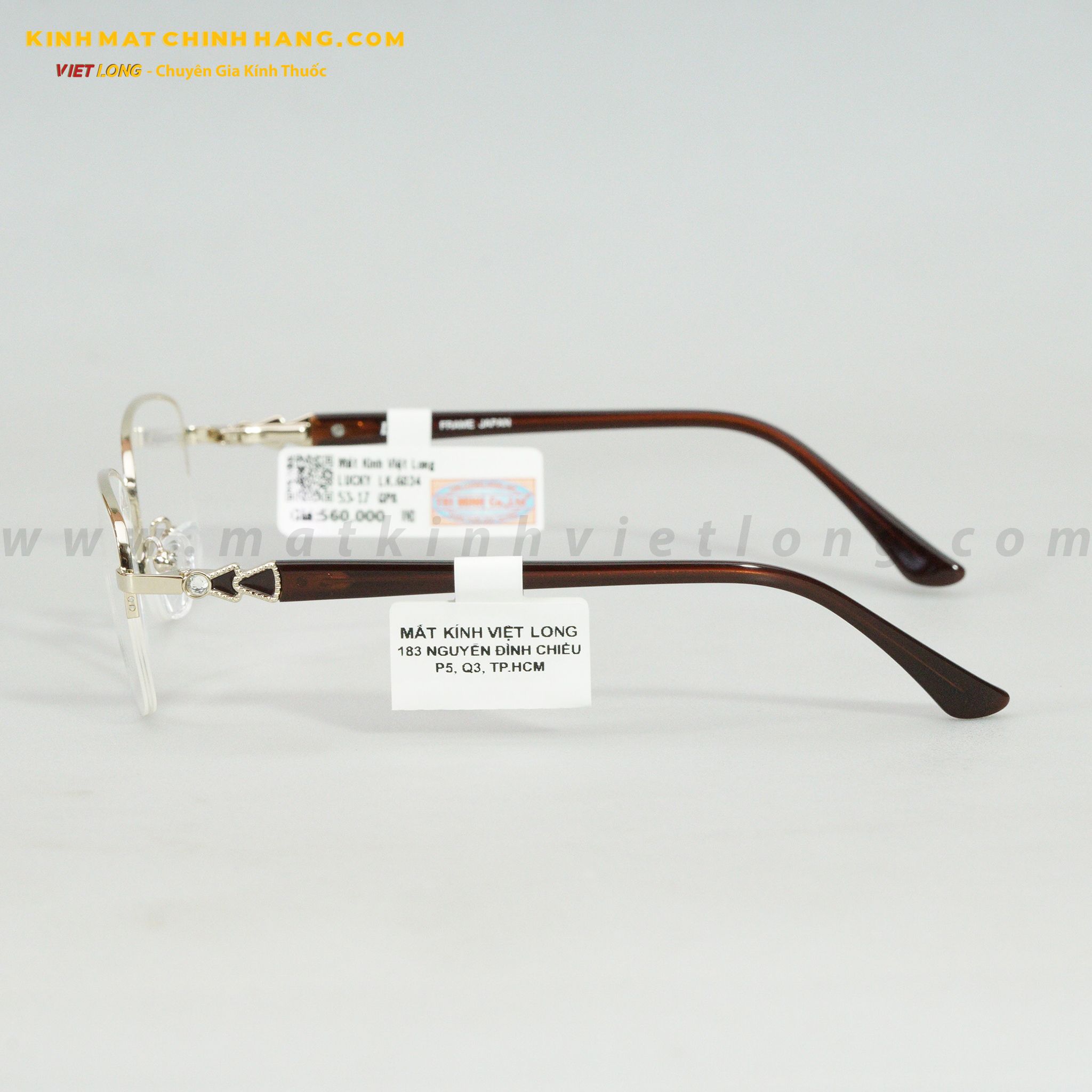 GỌNG KÍNH LUCKY LK6034-GPA 53-17
