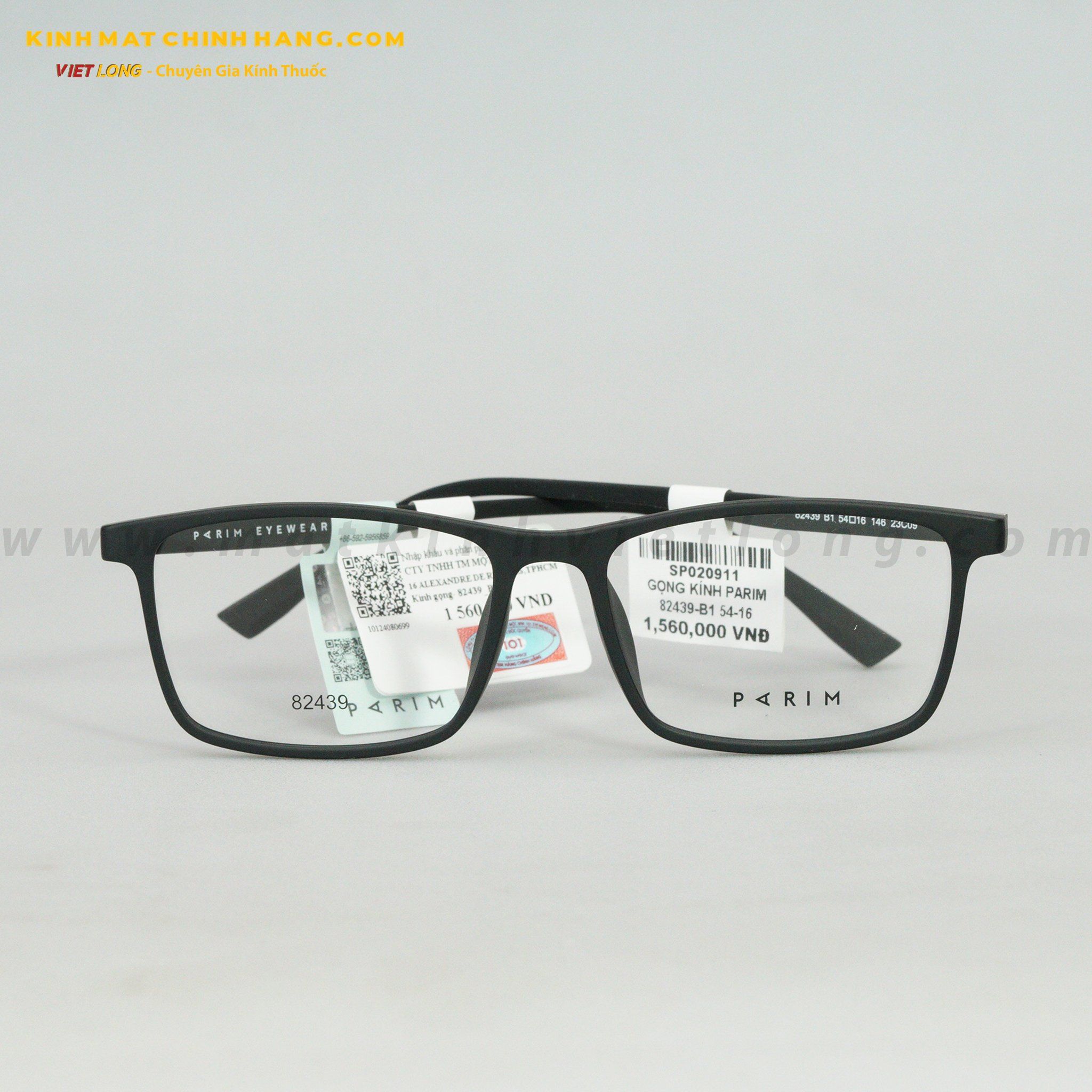 GỌNG KÍNH PARIM 82439-B1 54-16