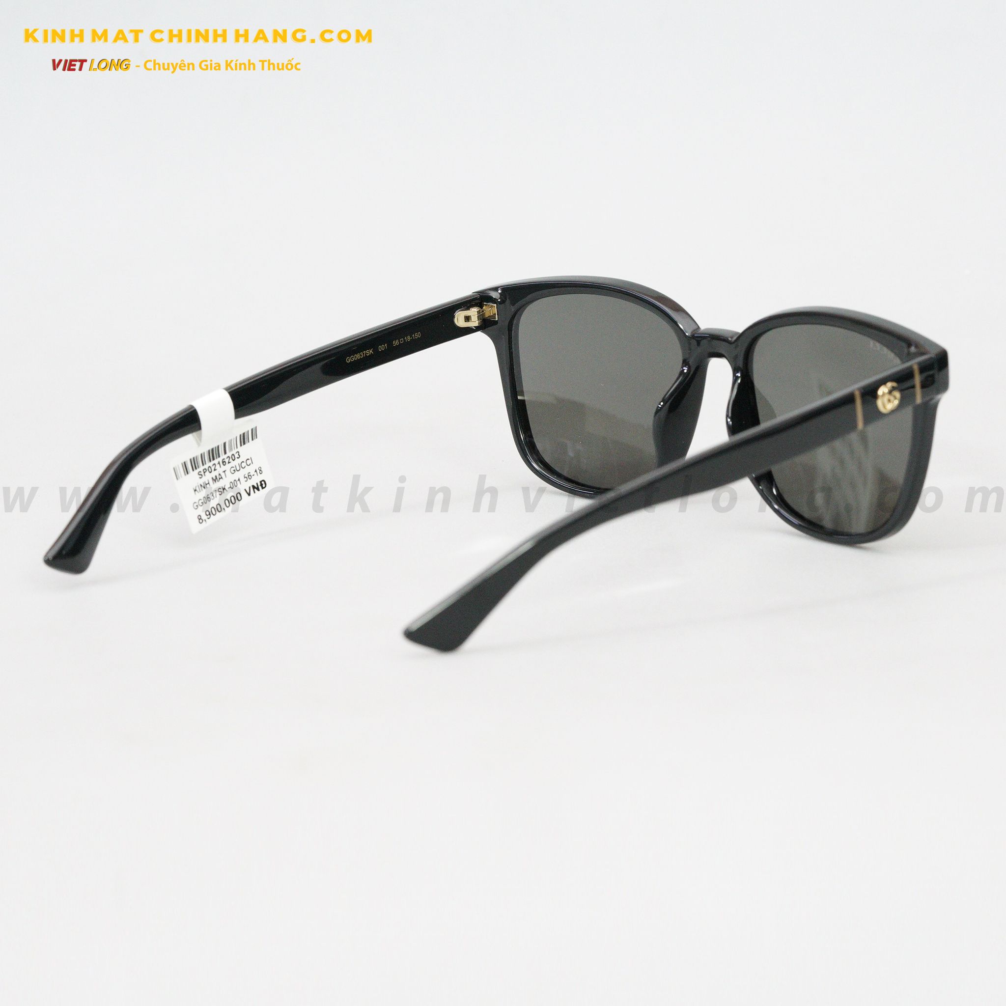 KÍNH MÁT GUCCI GG0637SK-001 56-18
