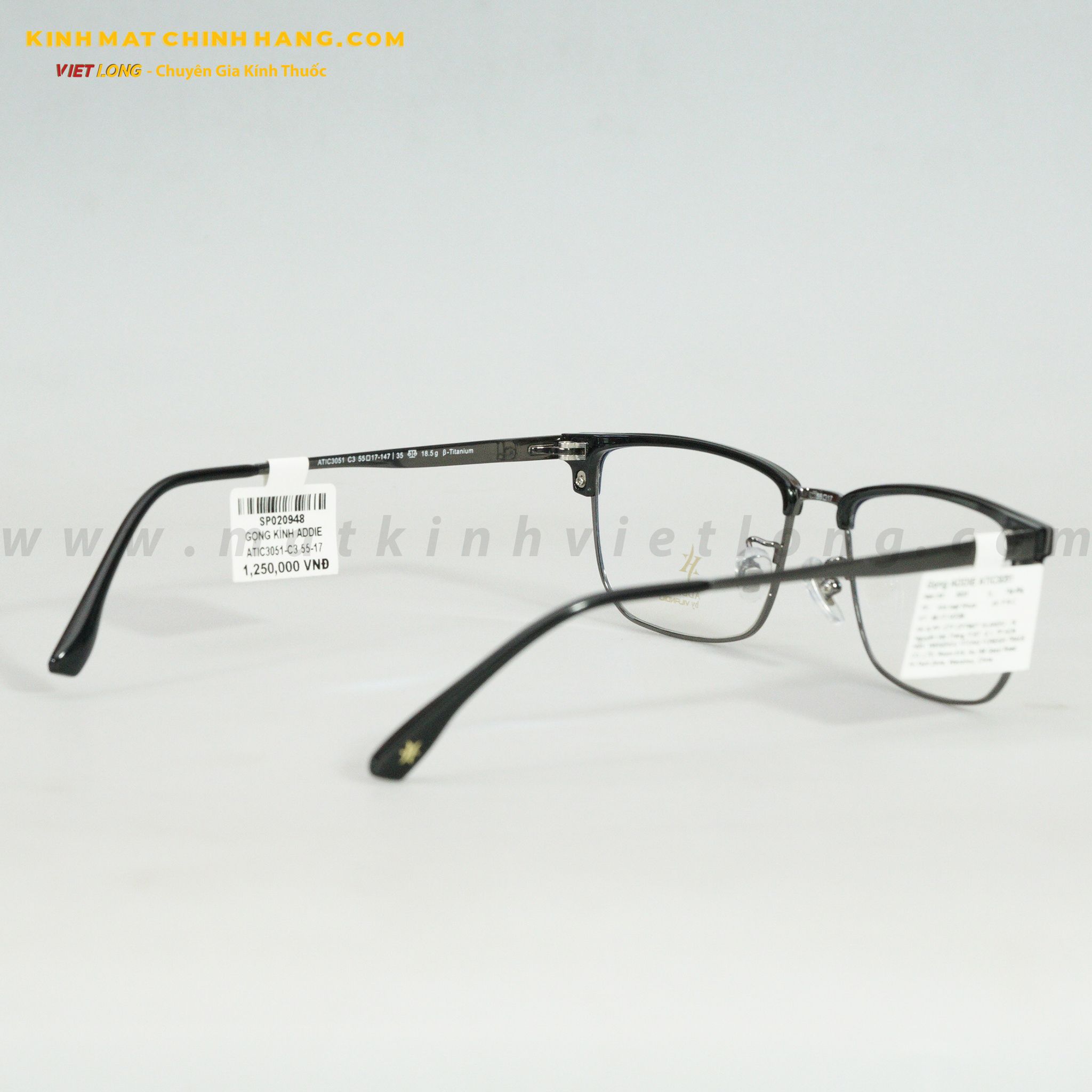 GỌNG KÍNH ADDIE ATIC3051-C3 55-17
