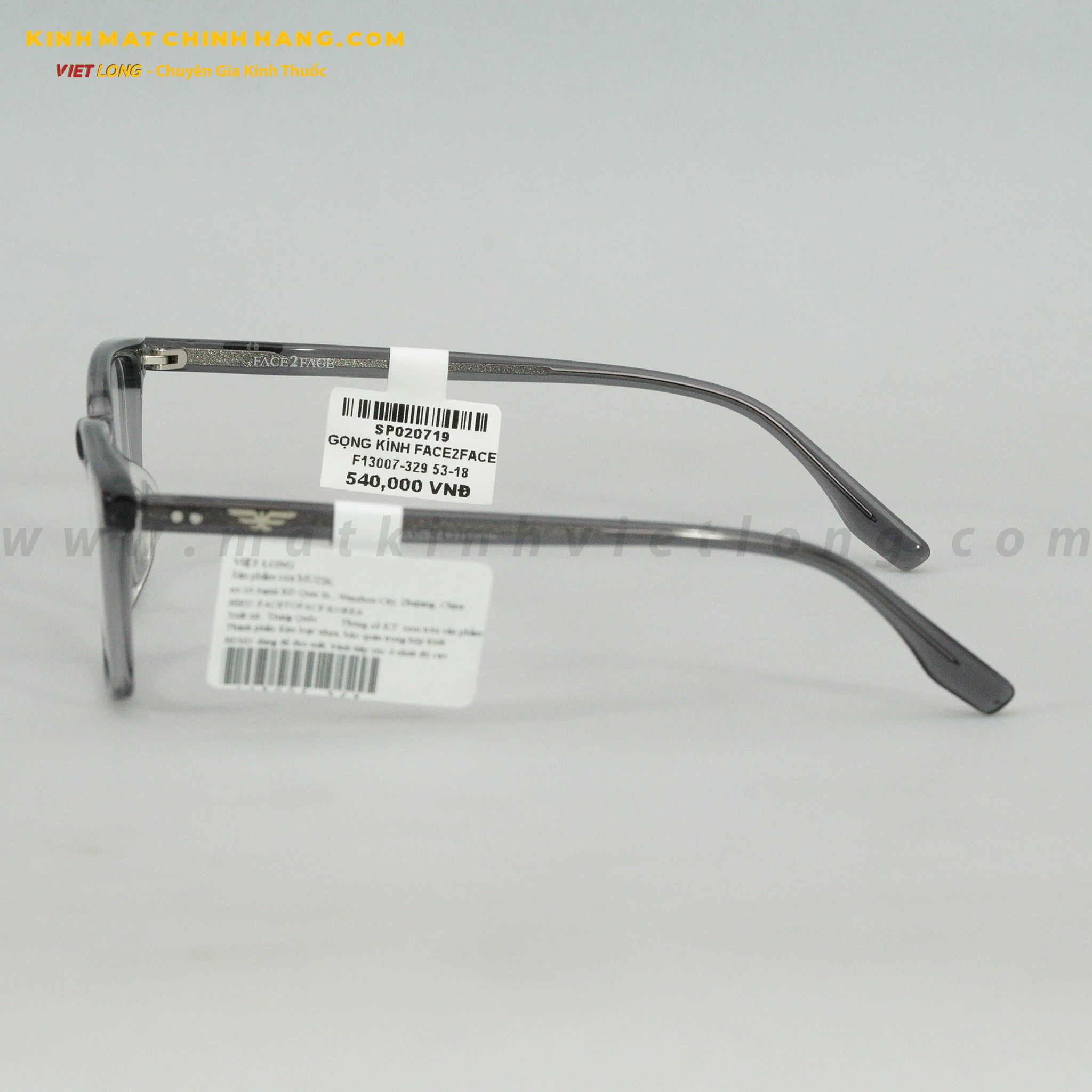 GỌNG KÍNH FACE2FACE F13007-329 53-18